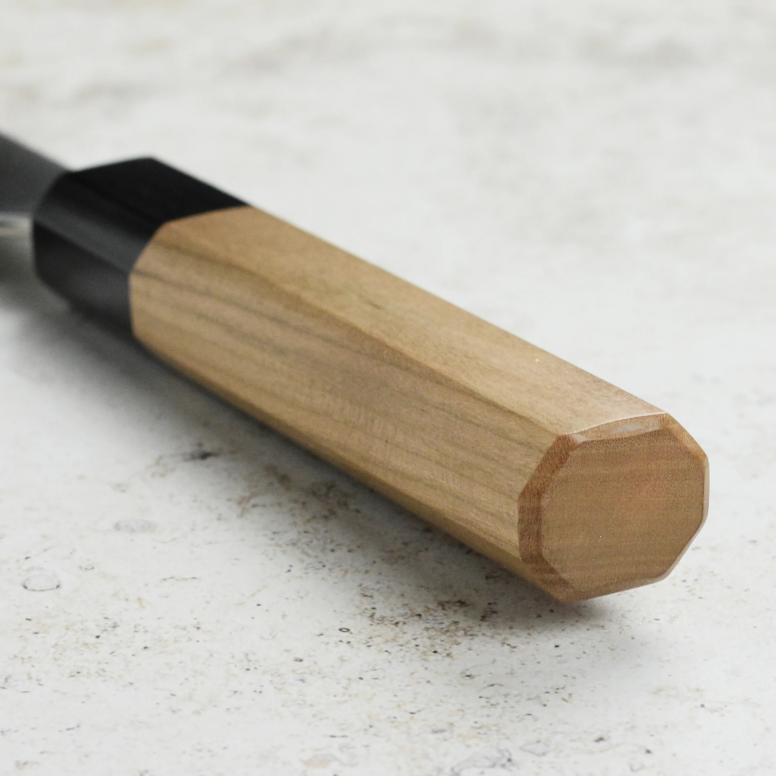 Yoshimi Kato Aogami Super Nashiji Stainless Clad 8.25" Gyuto - Image 2