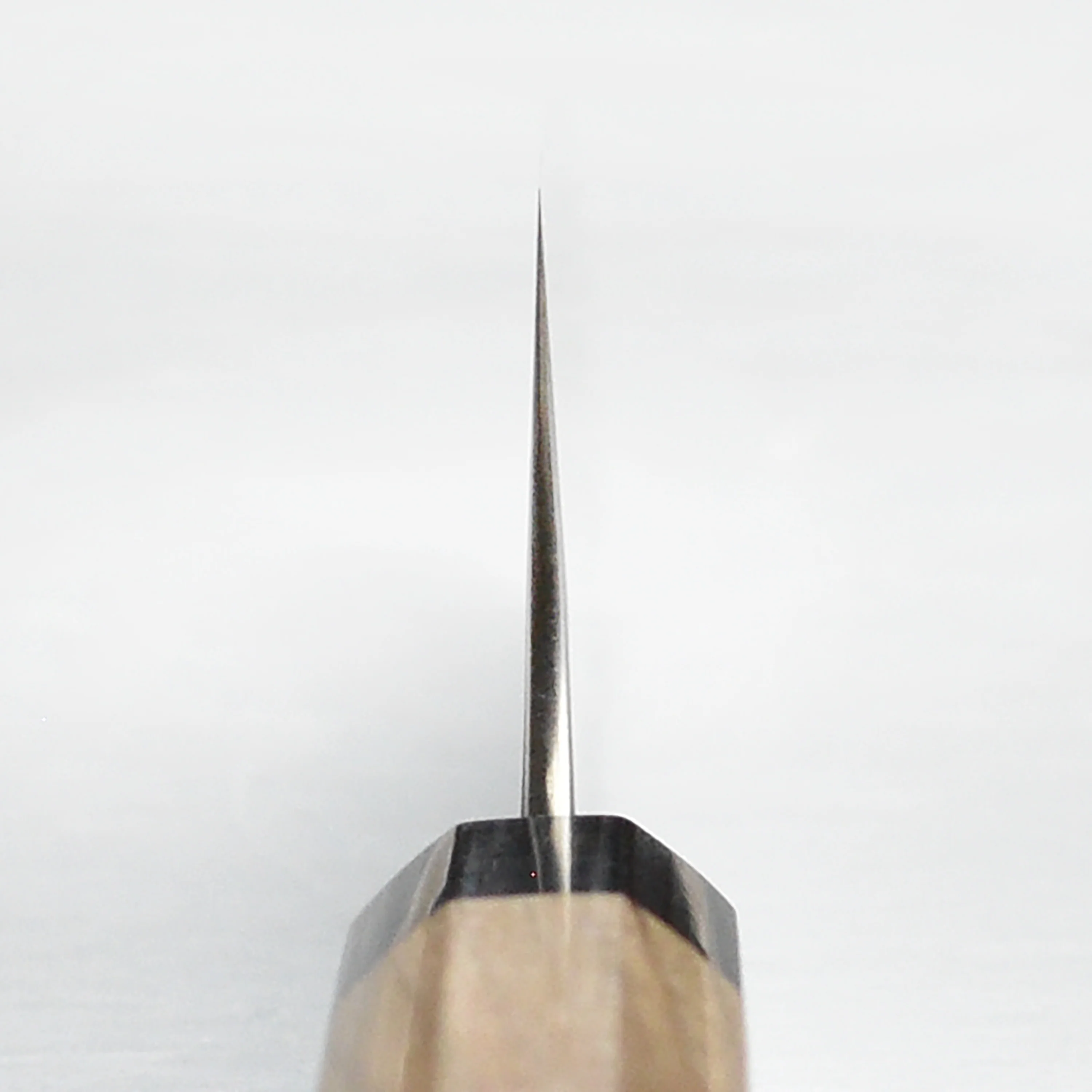 Yoshimi Kato Aogami Super Nashiji Stainless Clad 8.25" Gyuto - Image 9