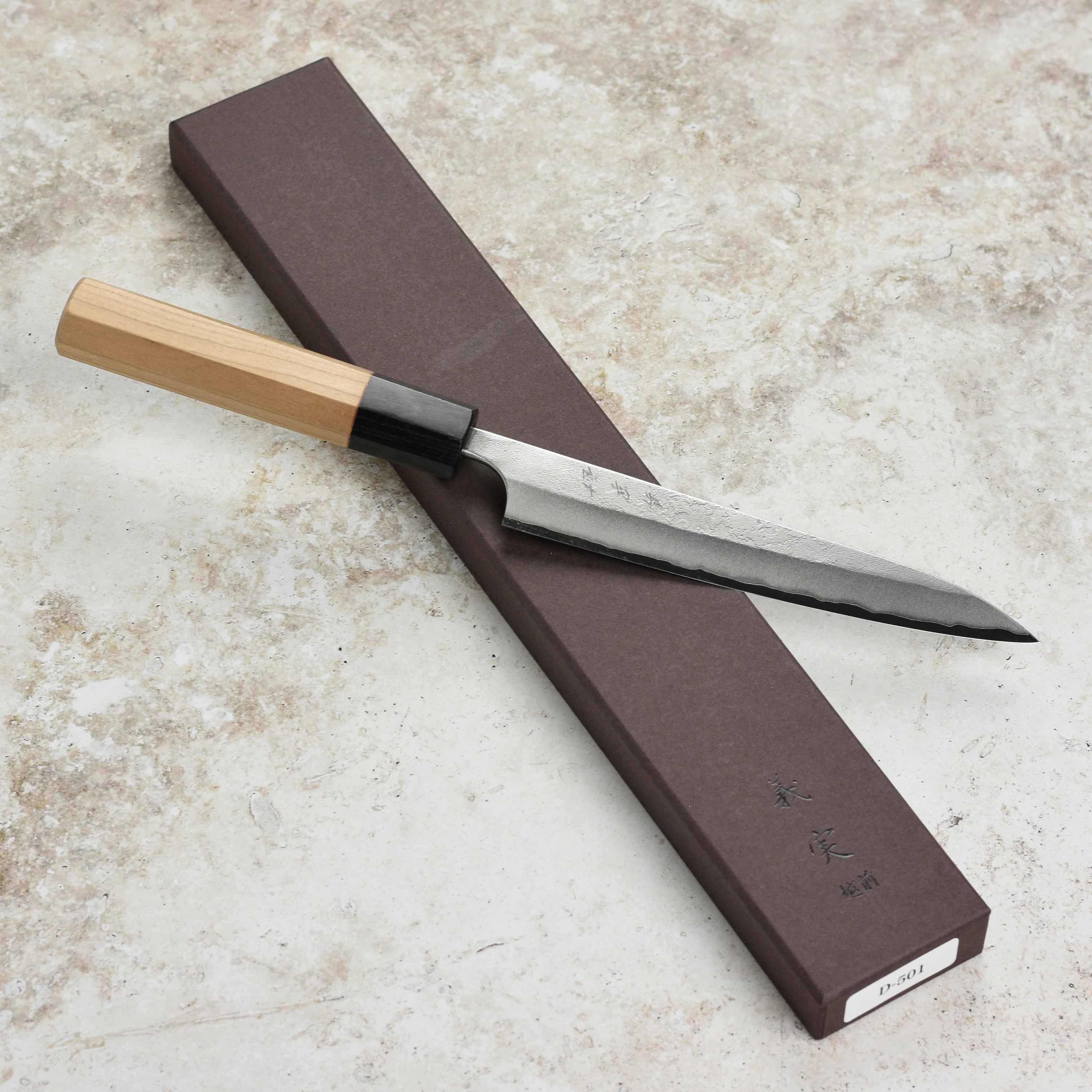 Yoshimi Kato Aogami Super Nashiji Stainless Clad 4.7" Petty - Image 3