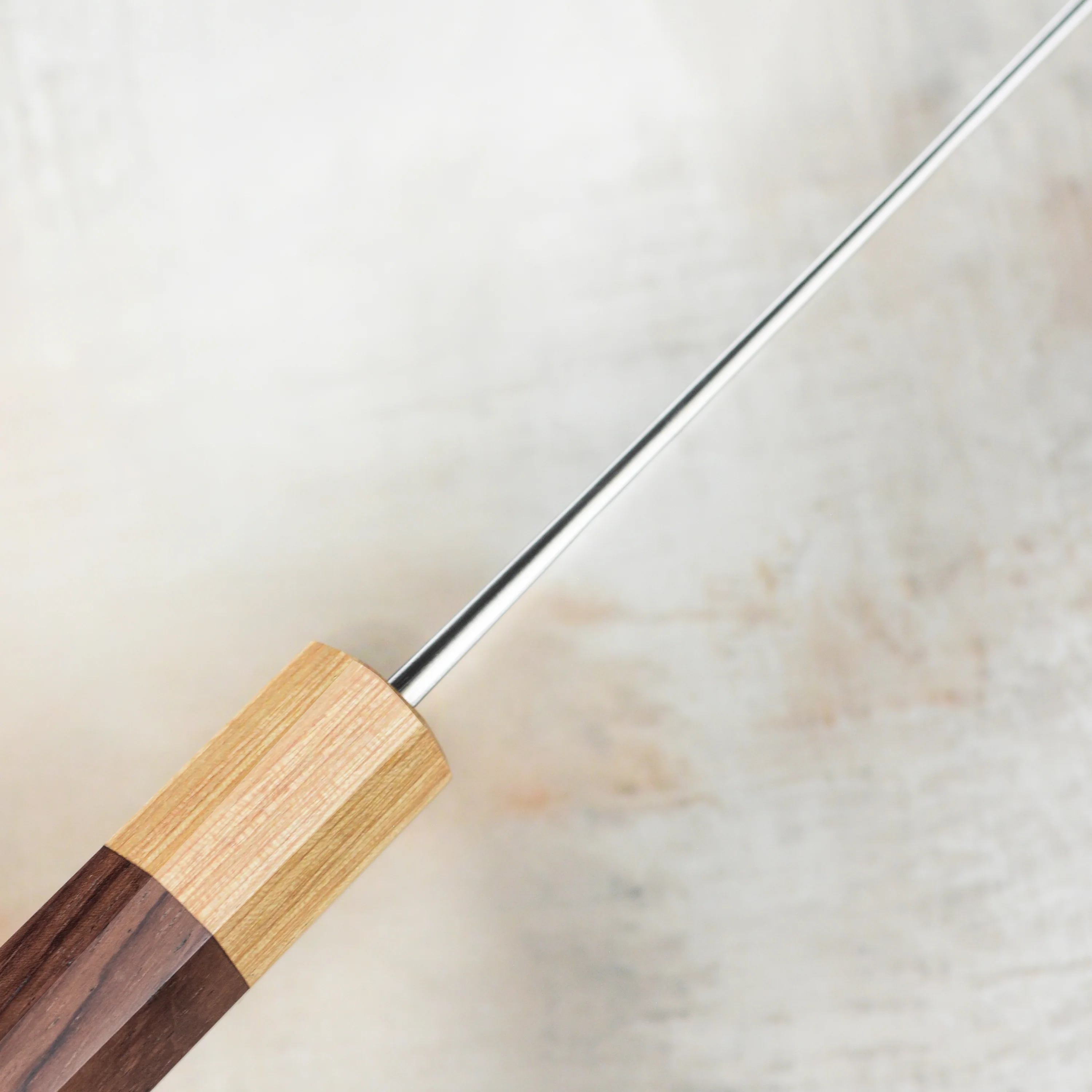 Yoshimi Kato Forged Ginsan Stainless Clad 8.25" Gyuto - Image 8