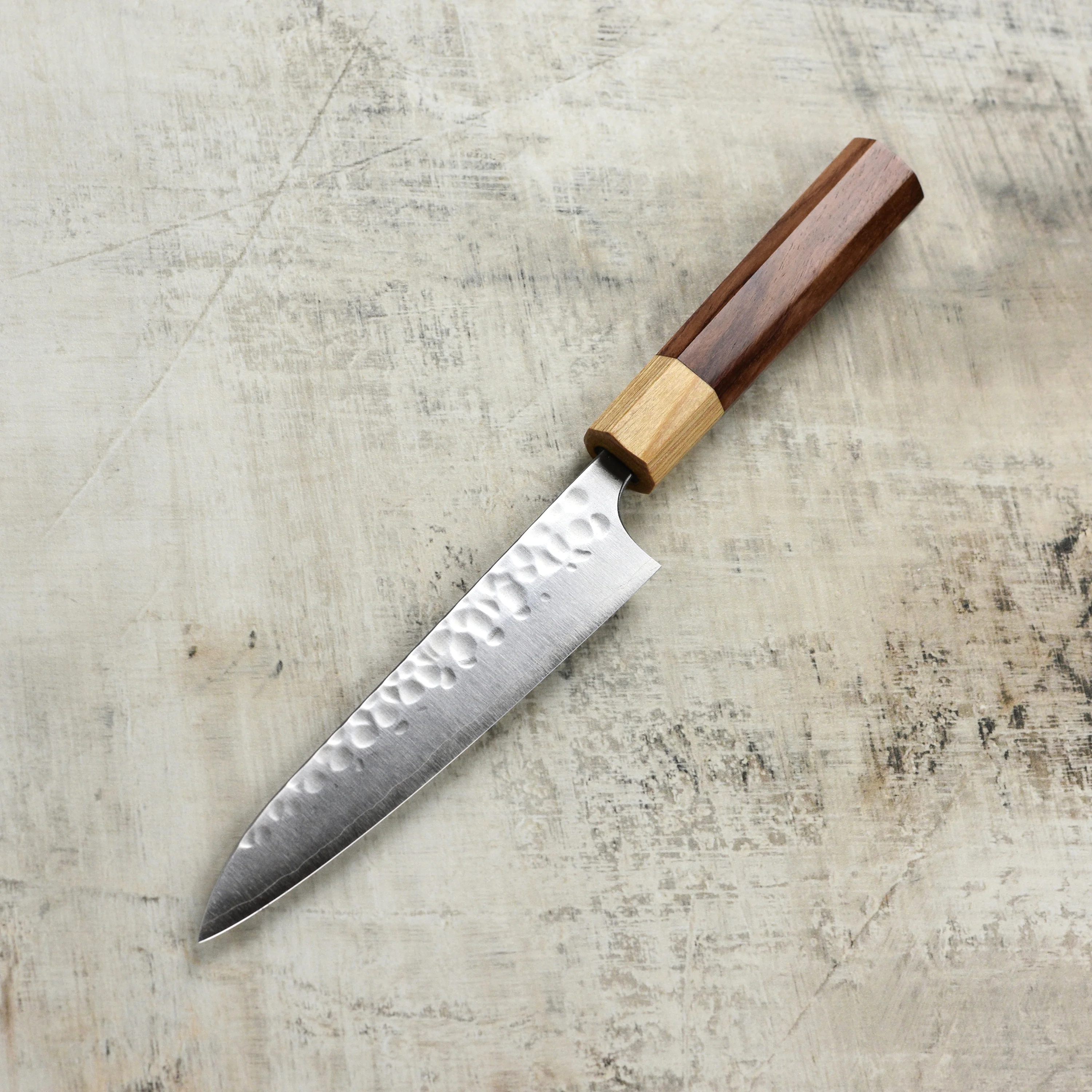 Yoshimi Kato Forged Ginsan Stainless Clad 5.9" Petty - Image 7