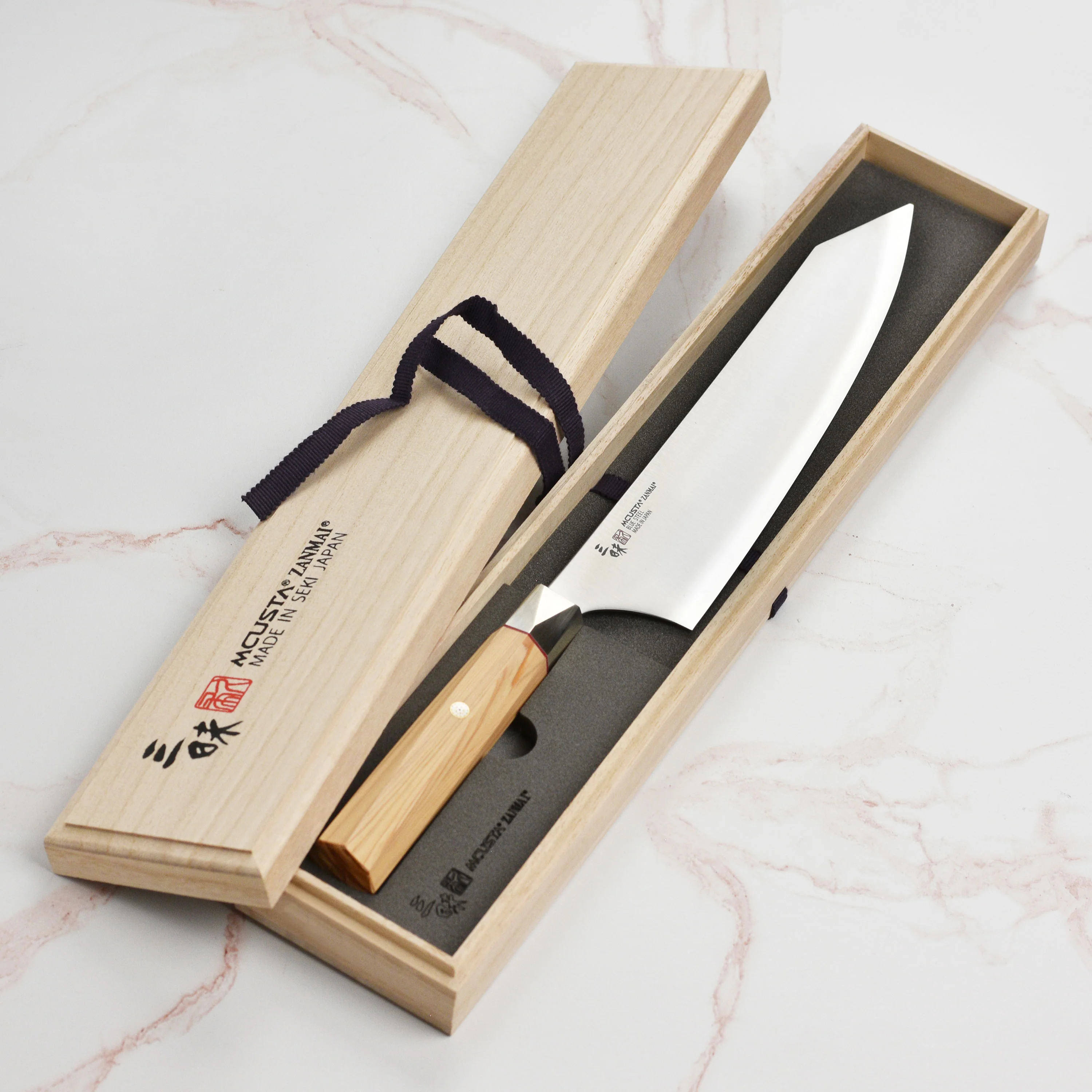 Zanmai Beyond Aogami Super 8.25" Gyuto - Image 6