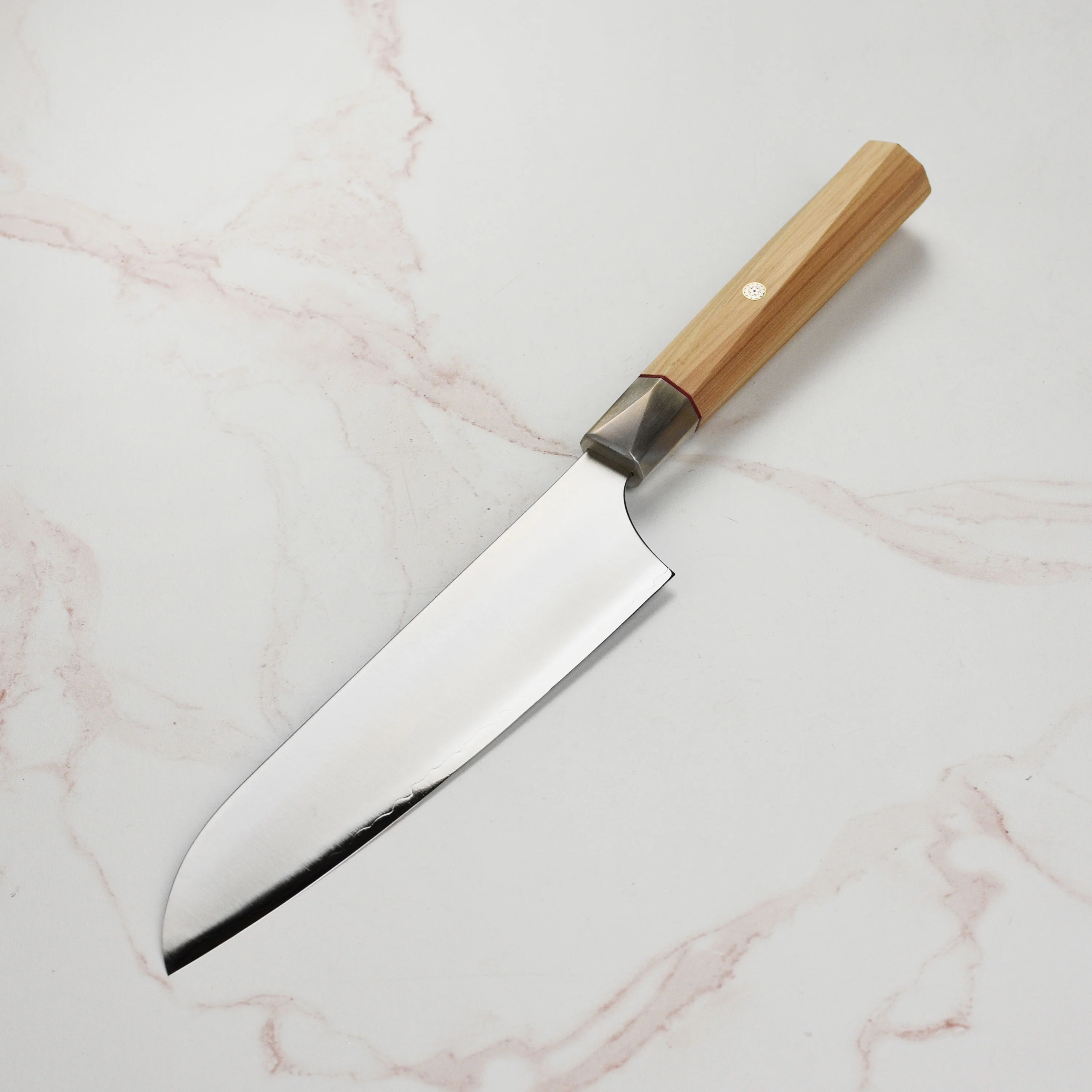 Zanmai Beyond Aogami Super 7" Santoku - Image 5