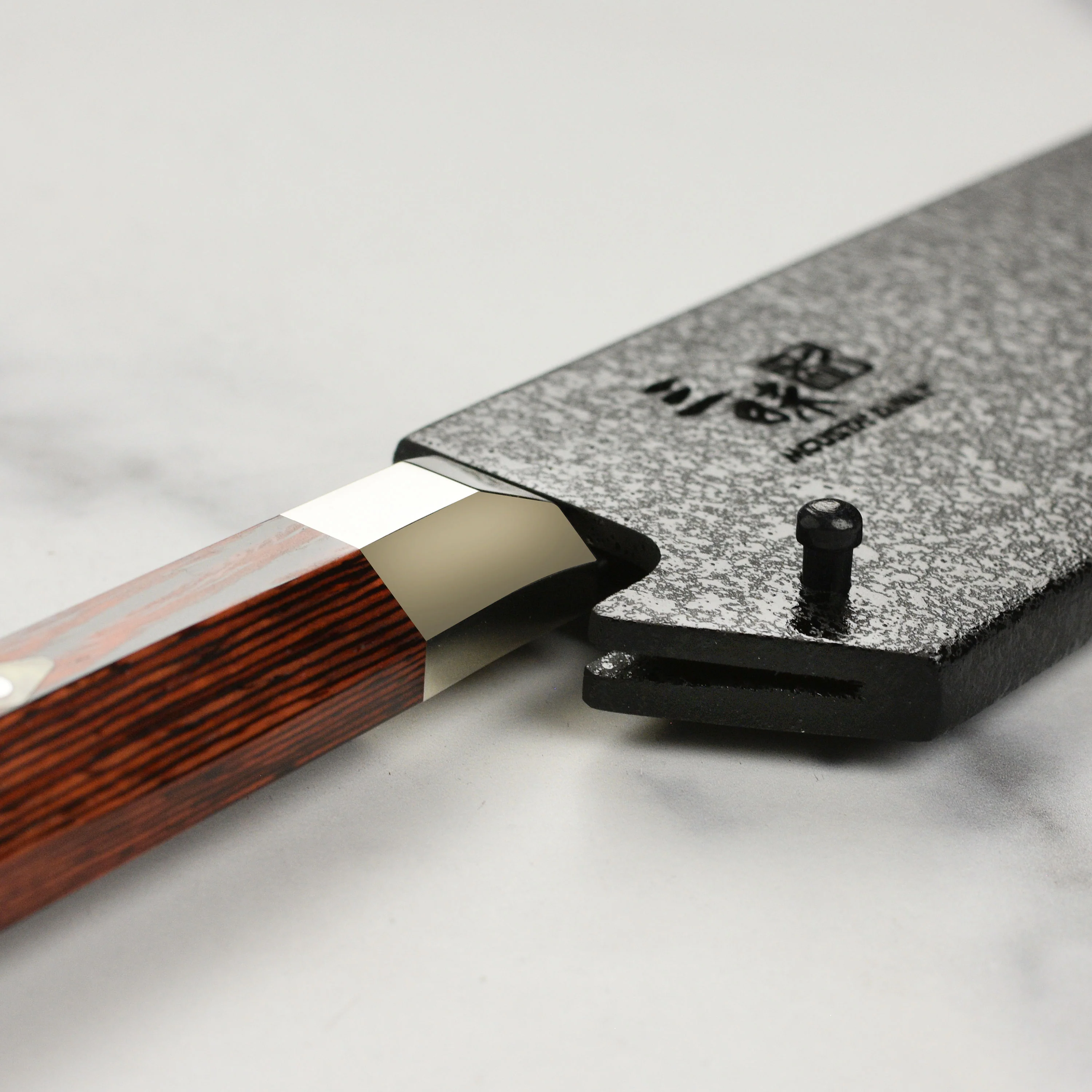 Zanmai Black Lacquer Saya for 9.4" Gyuto - Image 7