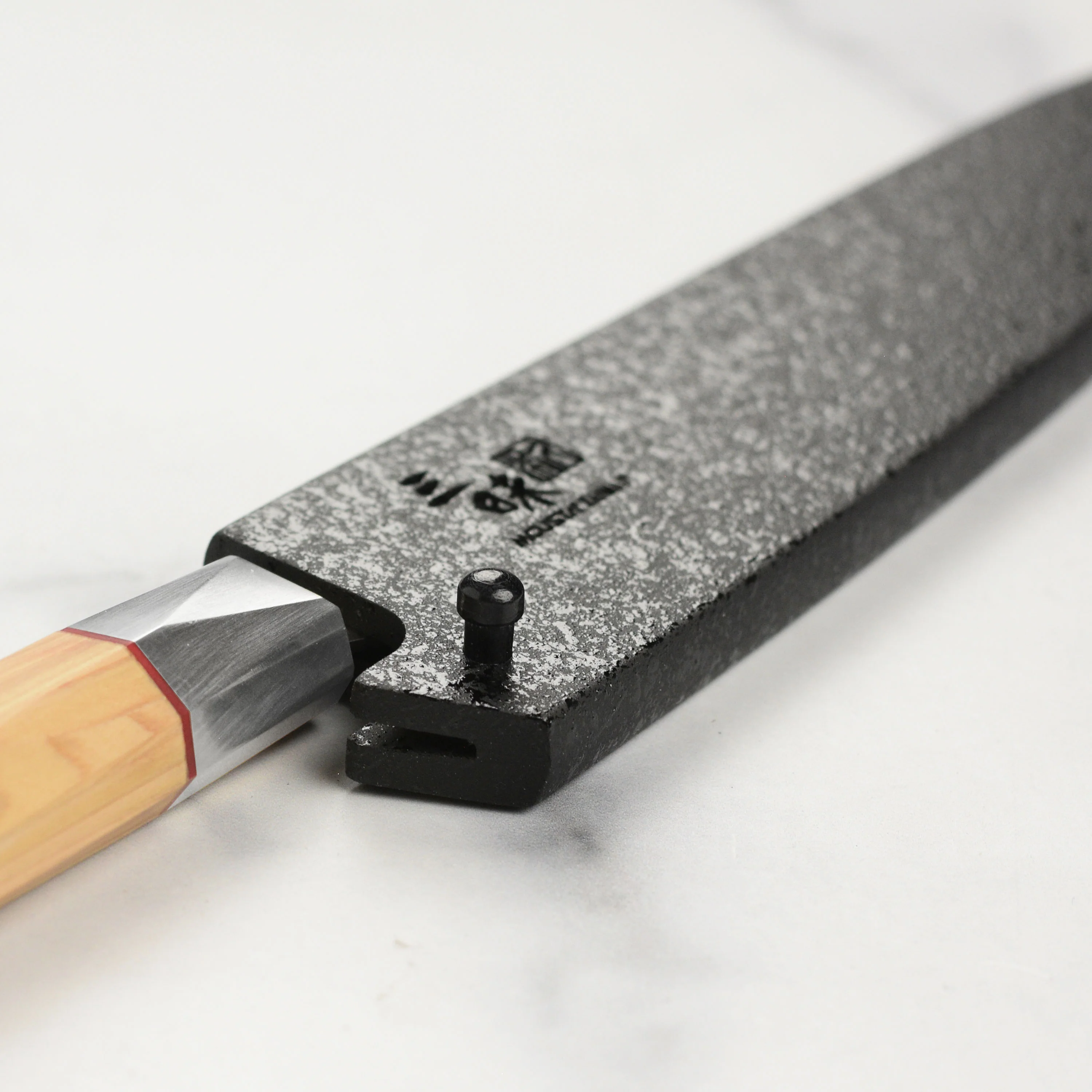Zanmai Black Lacquer Saya for 5.9" Petty - Image 5