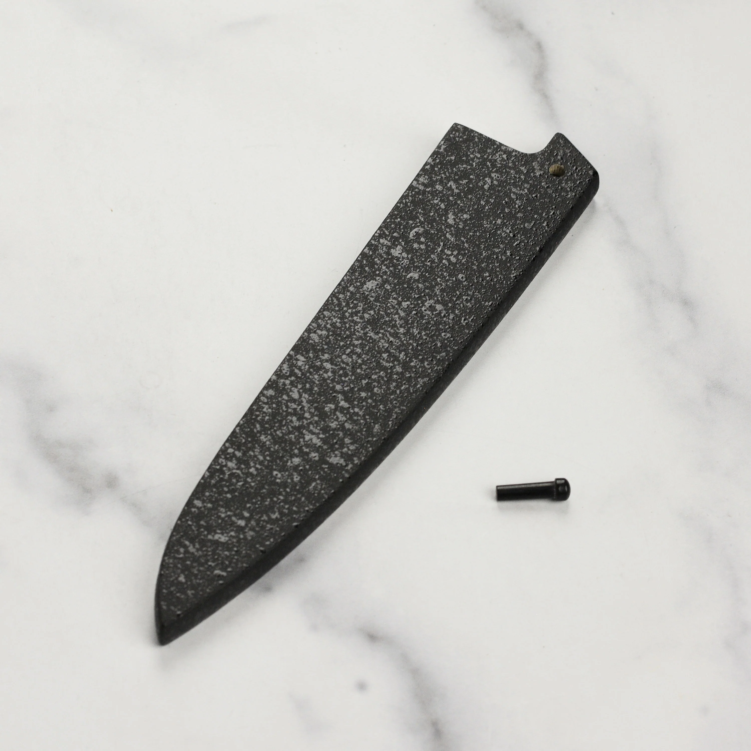 Zanmai Black Lacquer Saya for 5.9" Petty - Image 6
