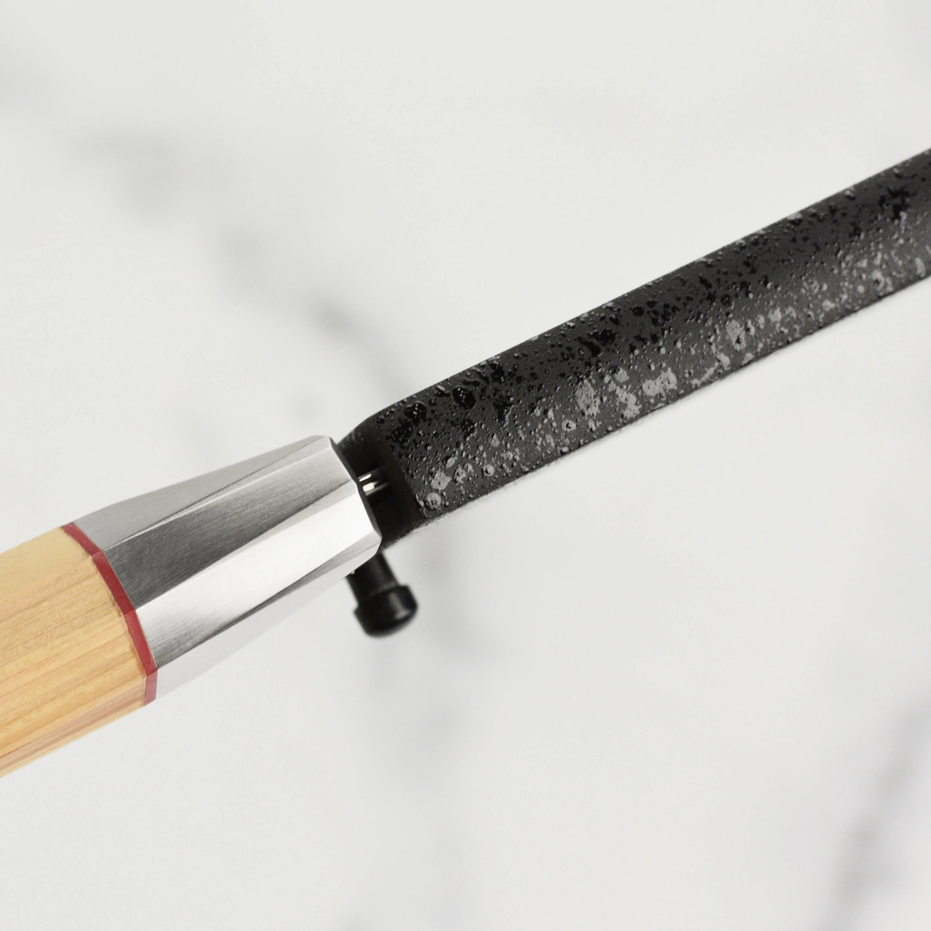 Zanmai Black Lacquer Saya for 5.9" Petty - Image 7