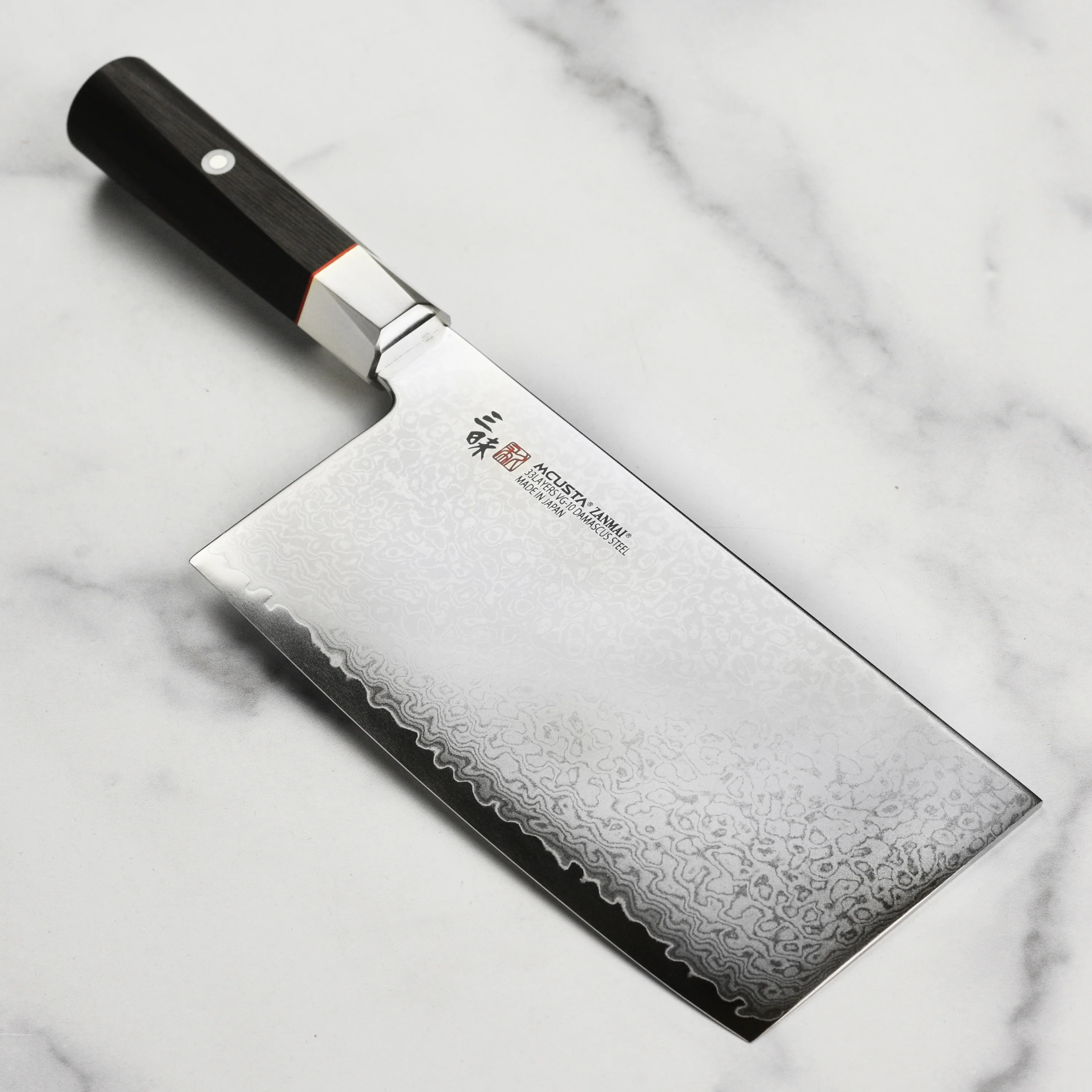 Zanmai VG10 Damascus 7" Chinese Chef's Knife