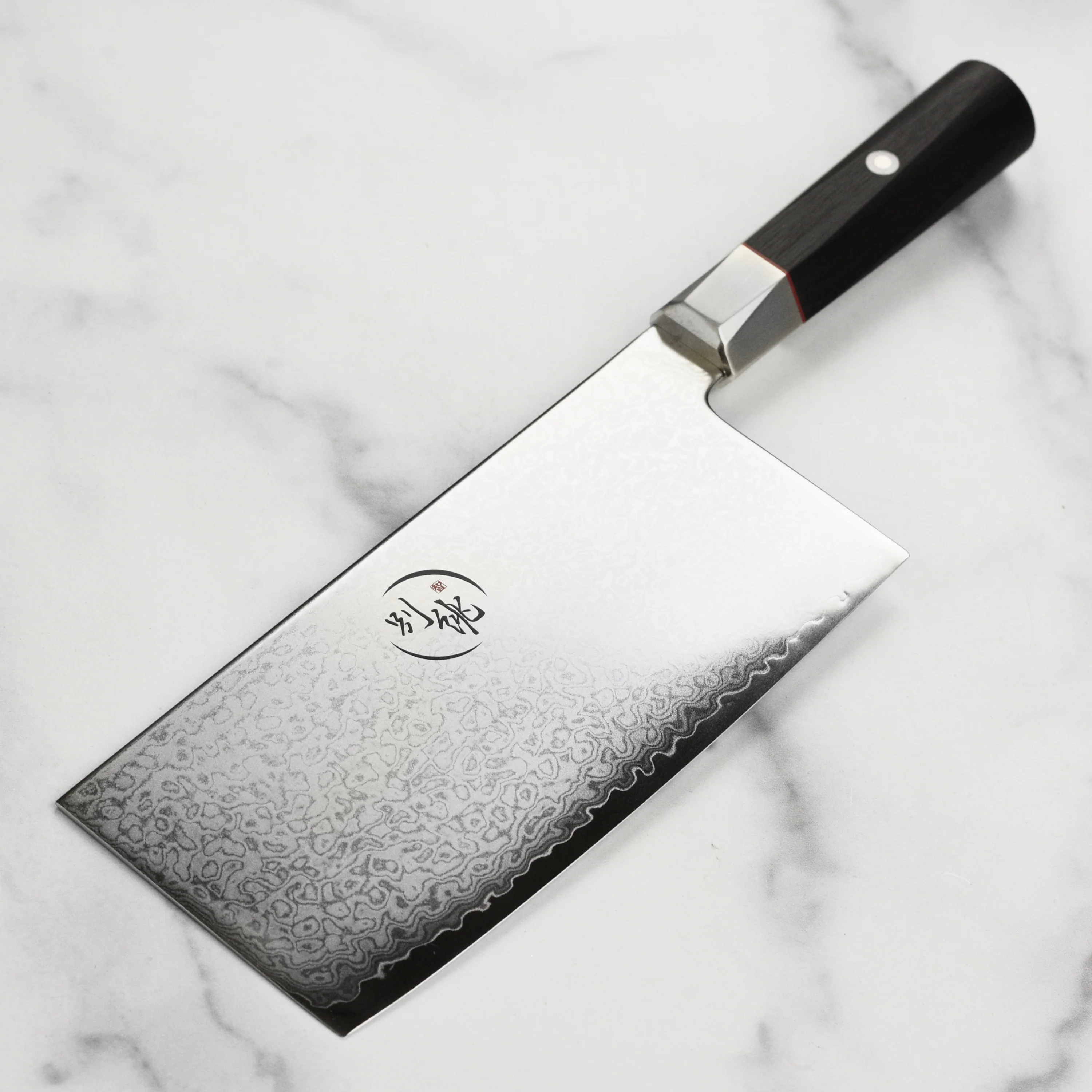Zanmai VG10 Damascus 7" Chinese Chef's Knife - Image 5