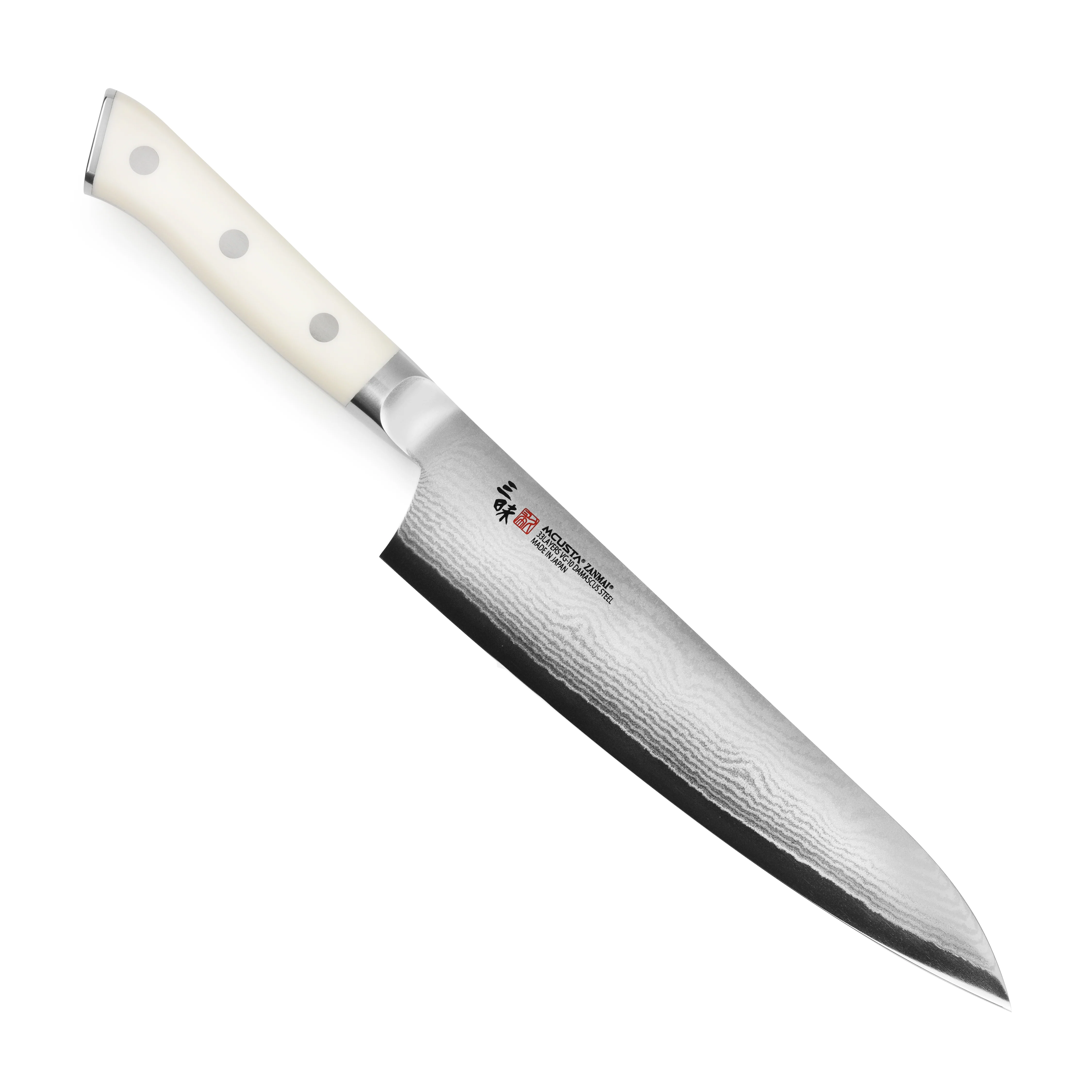 Zanmai Classic Damascus Corian 8.25" Gyuto - Image 4