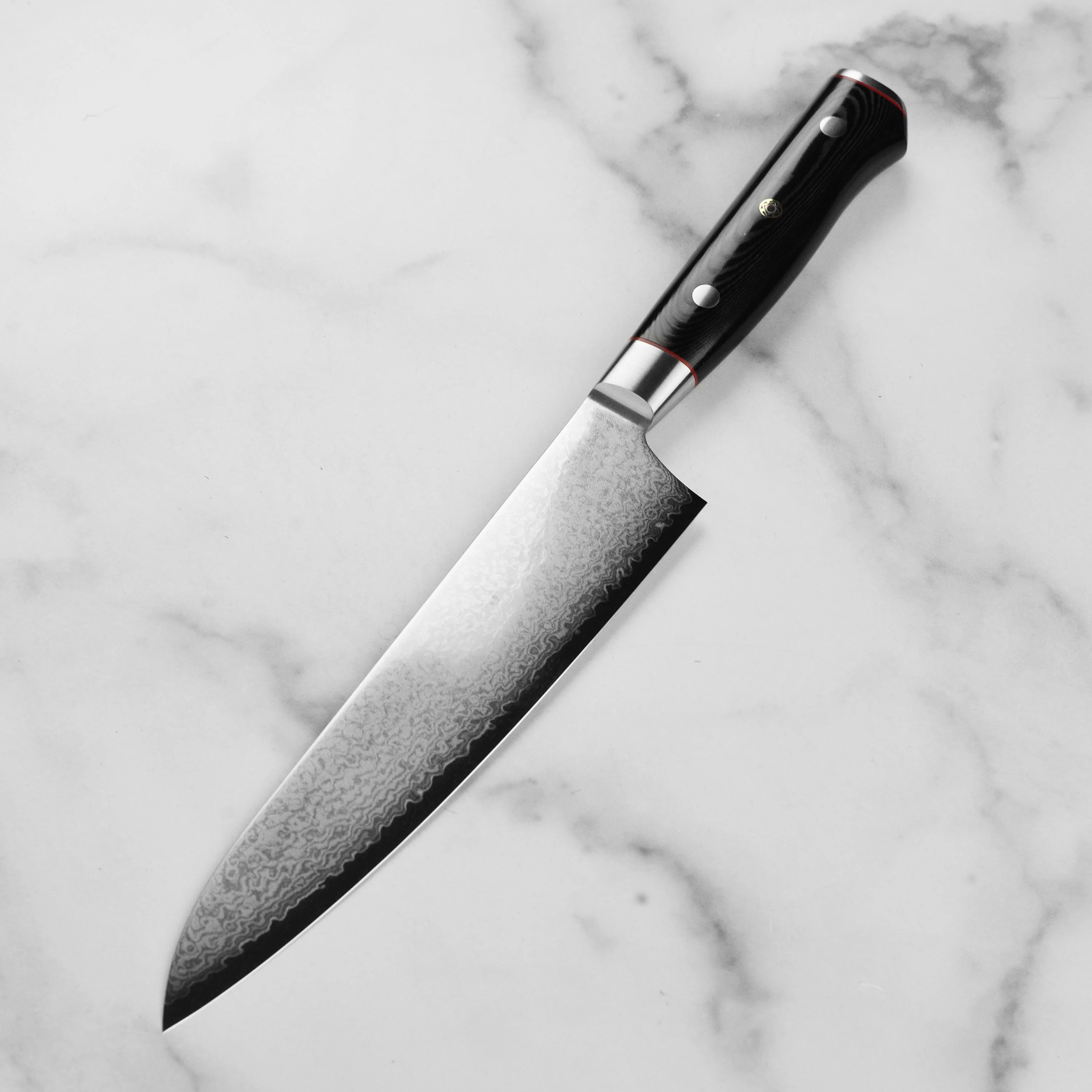 Zanmai Classic Pro Zebra Damascus 8.25" Gyuto - Image 5