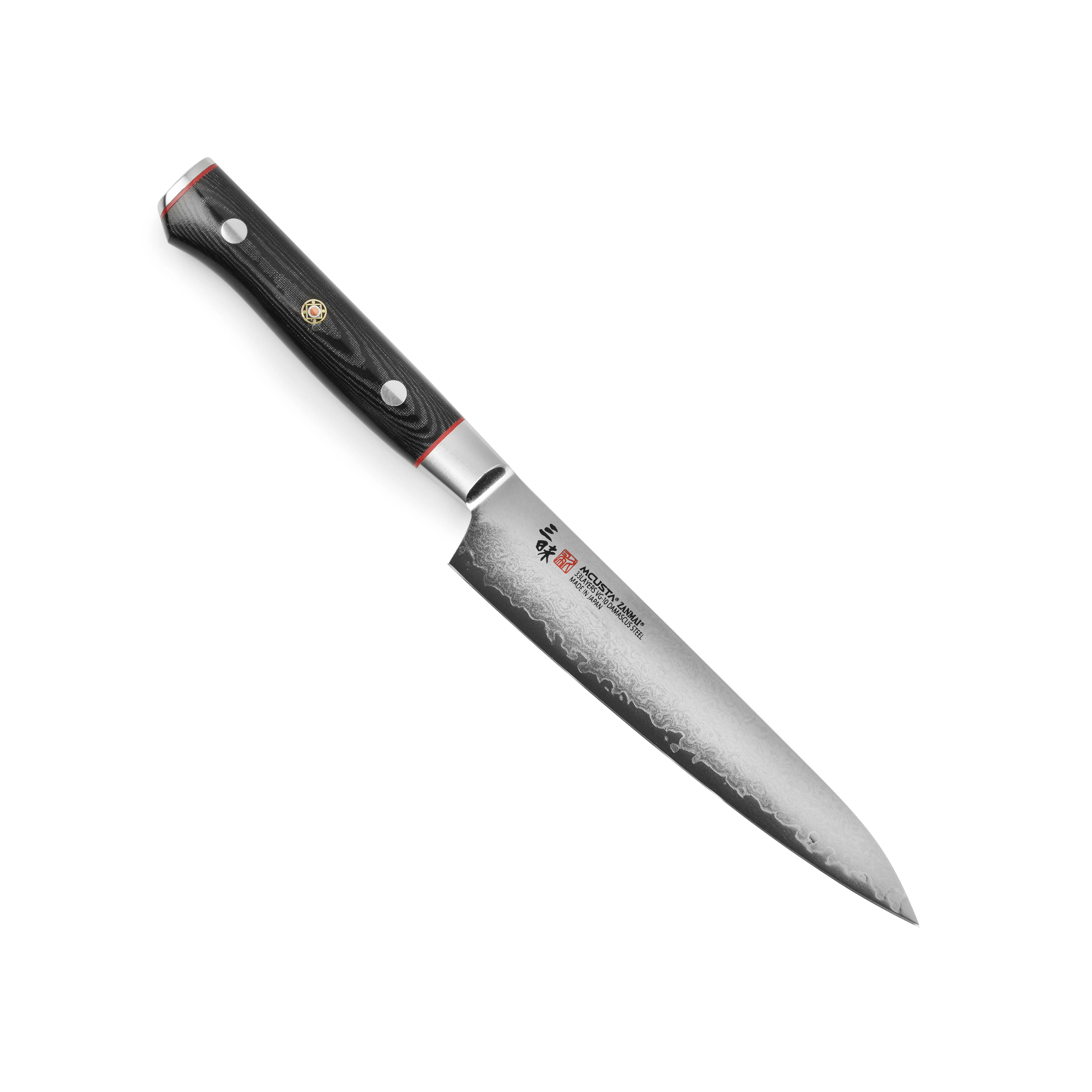 Zanmai Classic Pro Zebra Damascus 5.9" Petty - Image 4
