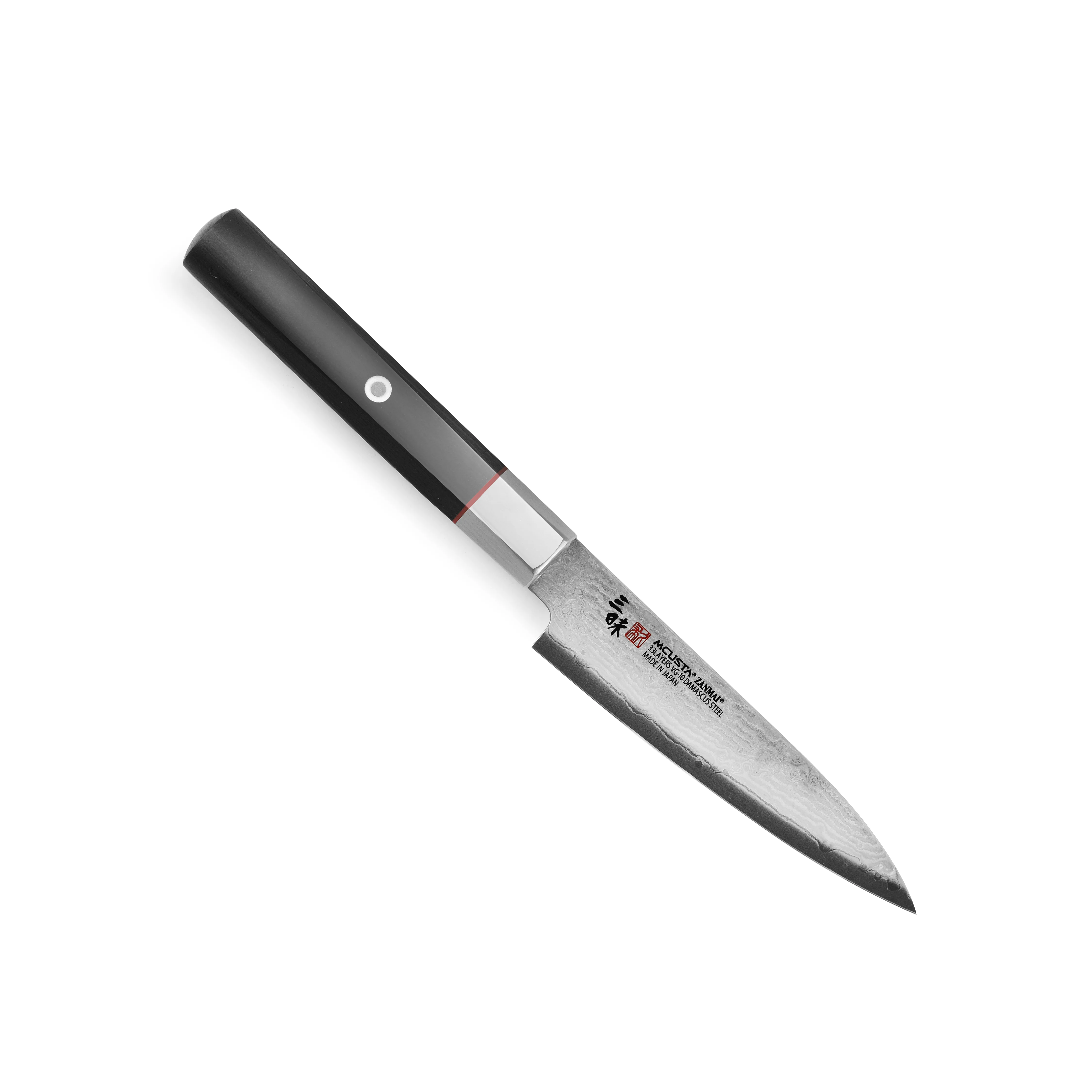 Zanmai Hybrid Damascus Splash 4.3" Petty - Image 4
