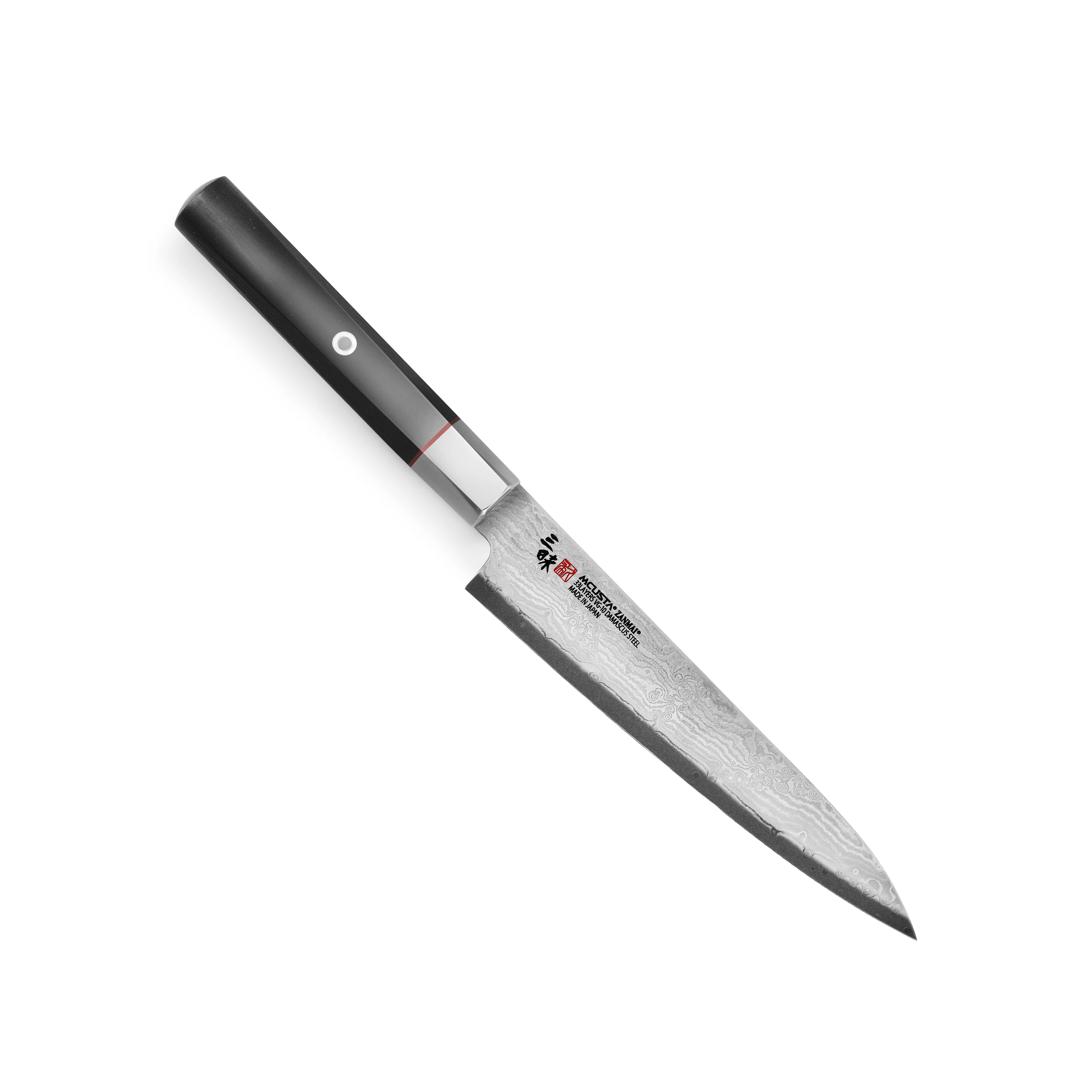 Zanmai Hybrid Damascus Splash 5.9" Petty - Image 4