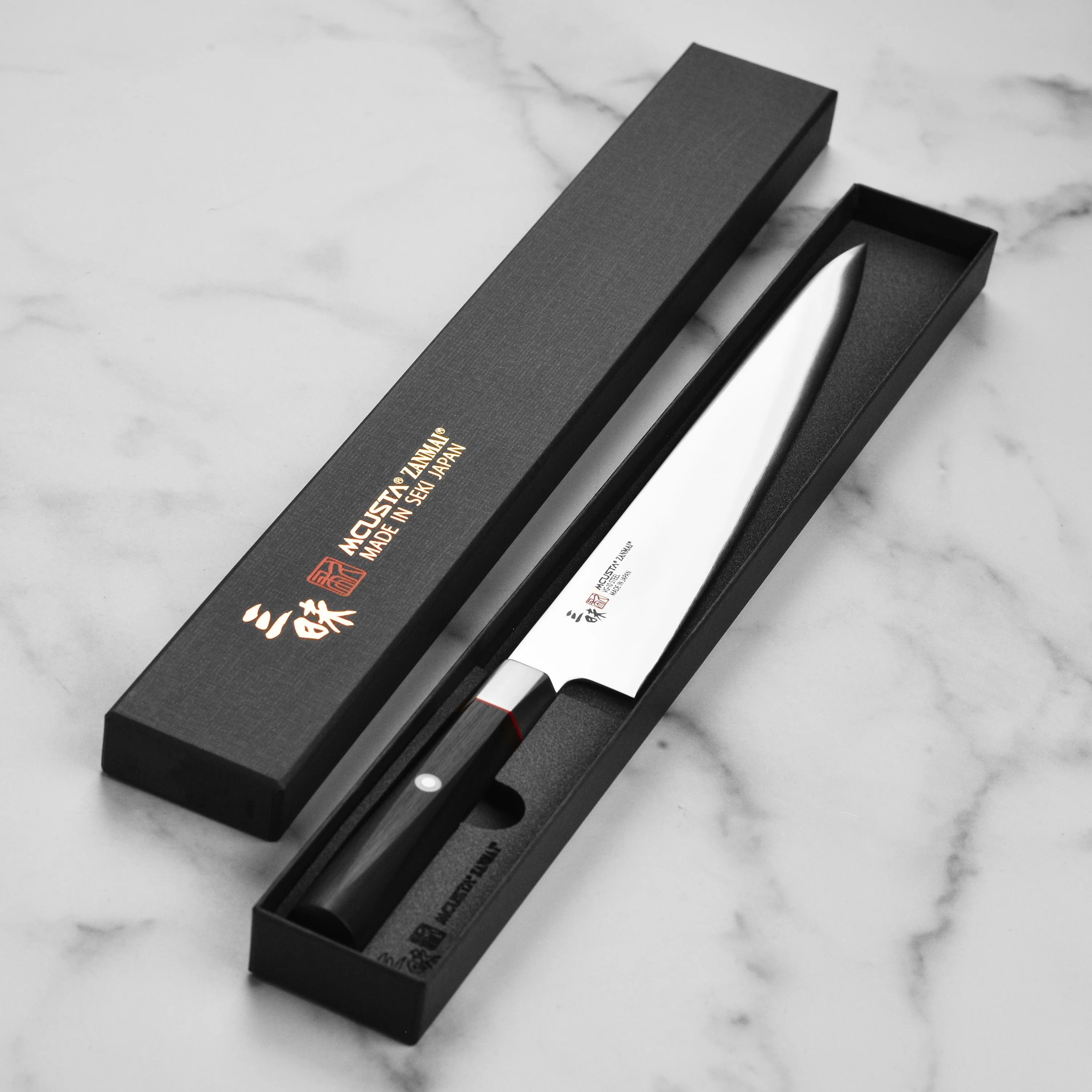 Zanmai Hybrid VG10 10.6" Sujihiki - Image 6
