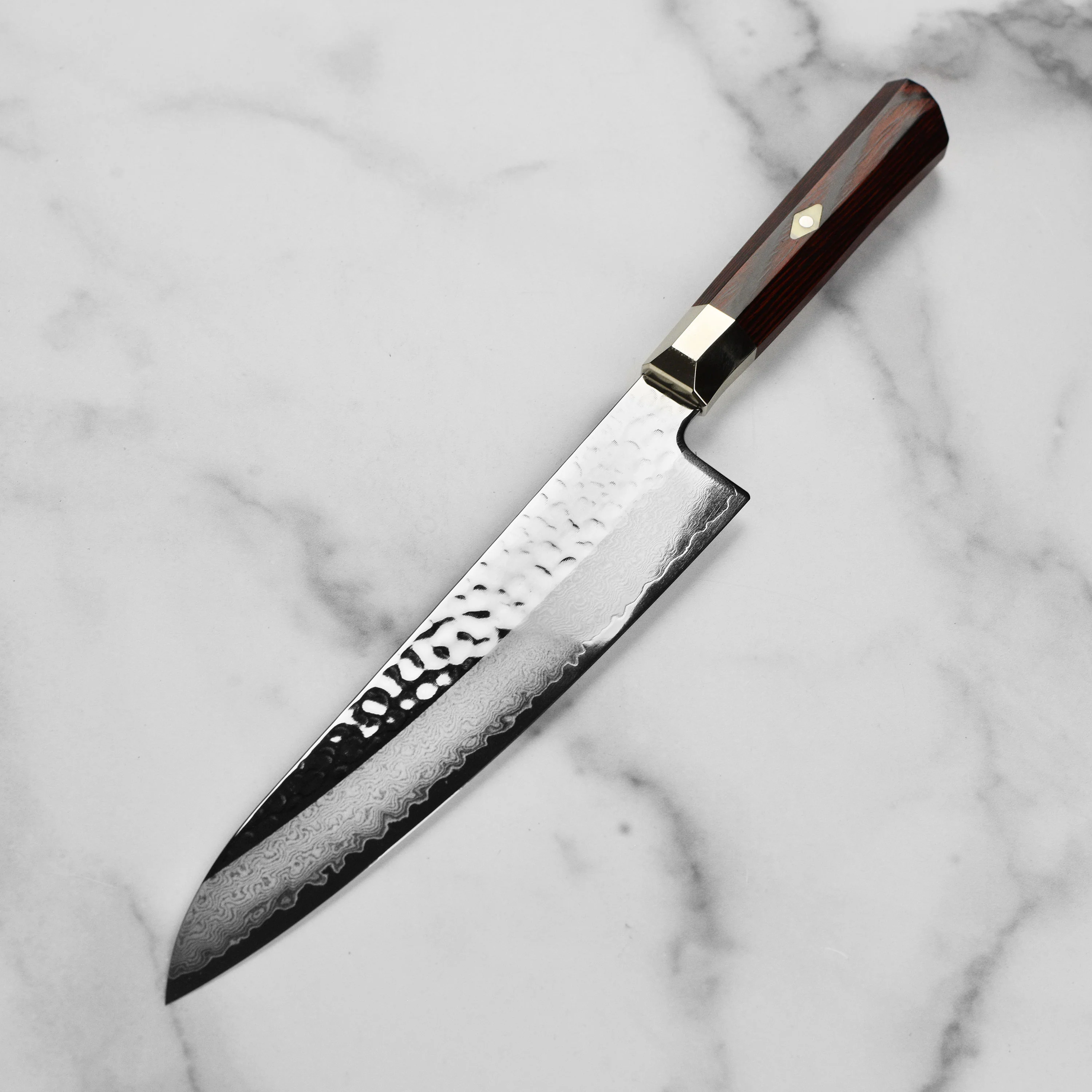 Zanmai Supreme Hammered 8.25" Gyuto - Image 5