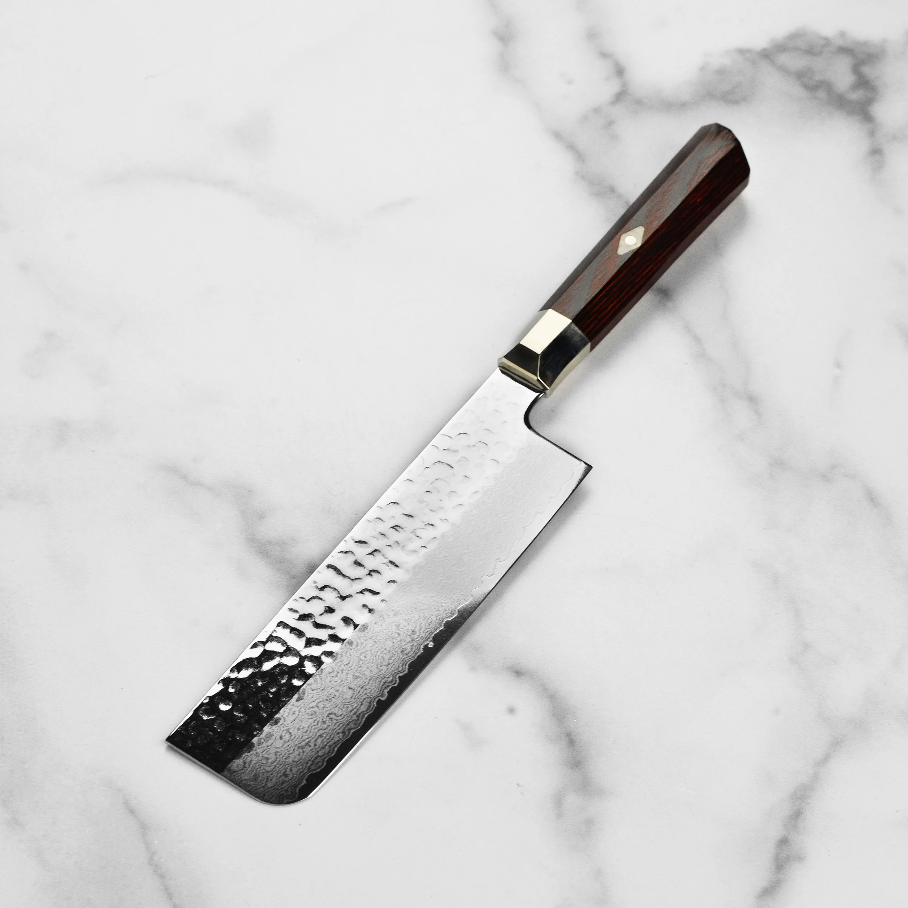 Zanmai Supreme Hammered 6.5" Nakiri - Image 5