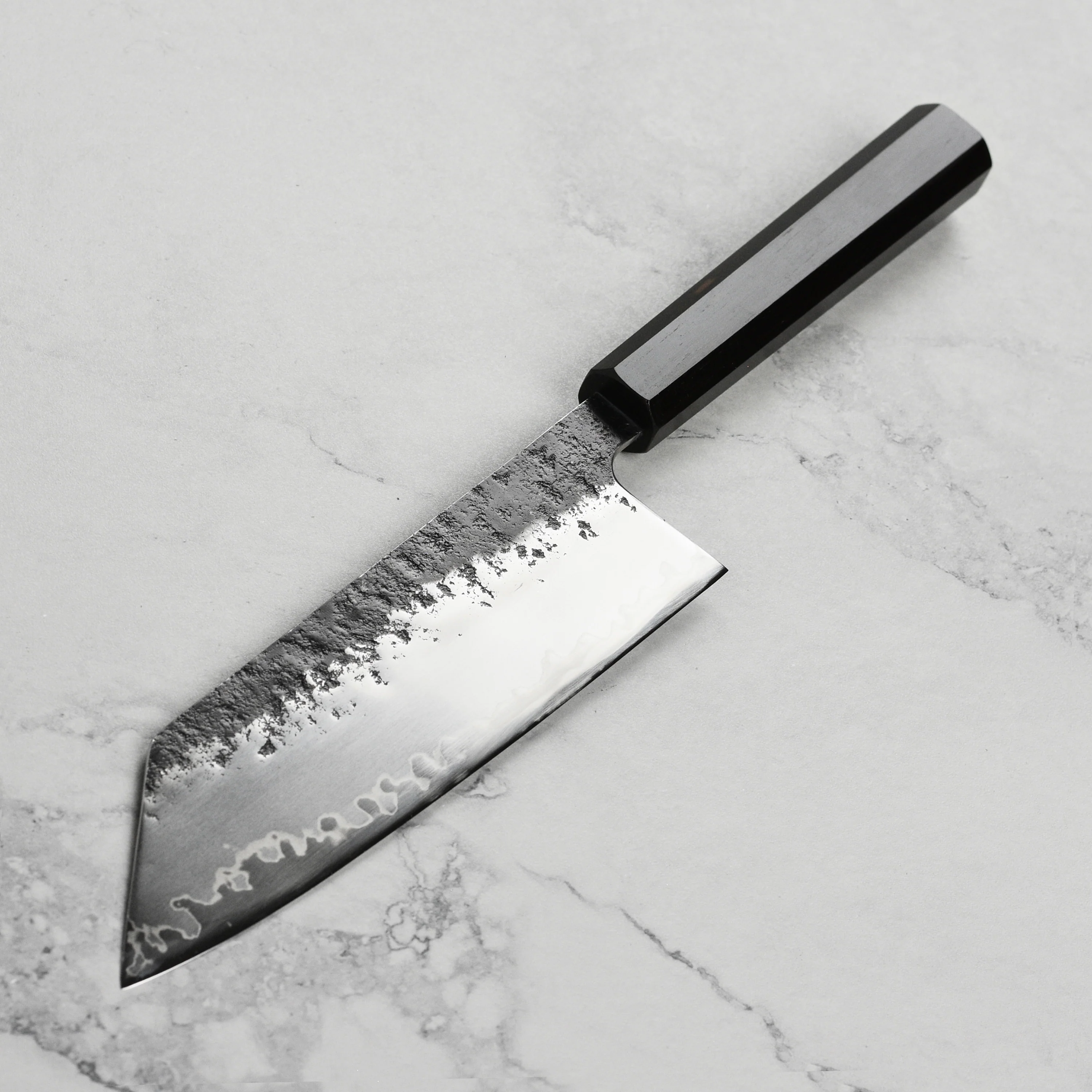 Zuma Black Forged 7" Bunka Knife - Image 9