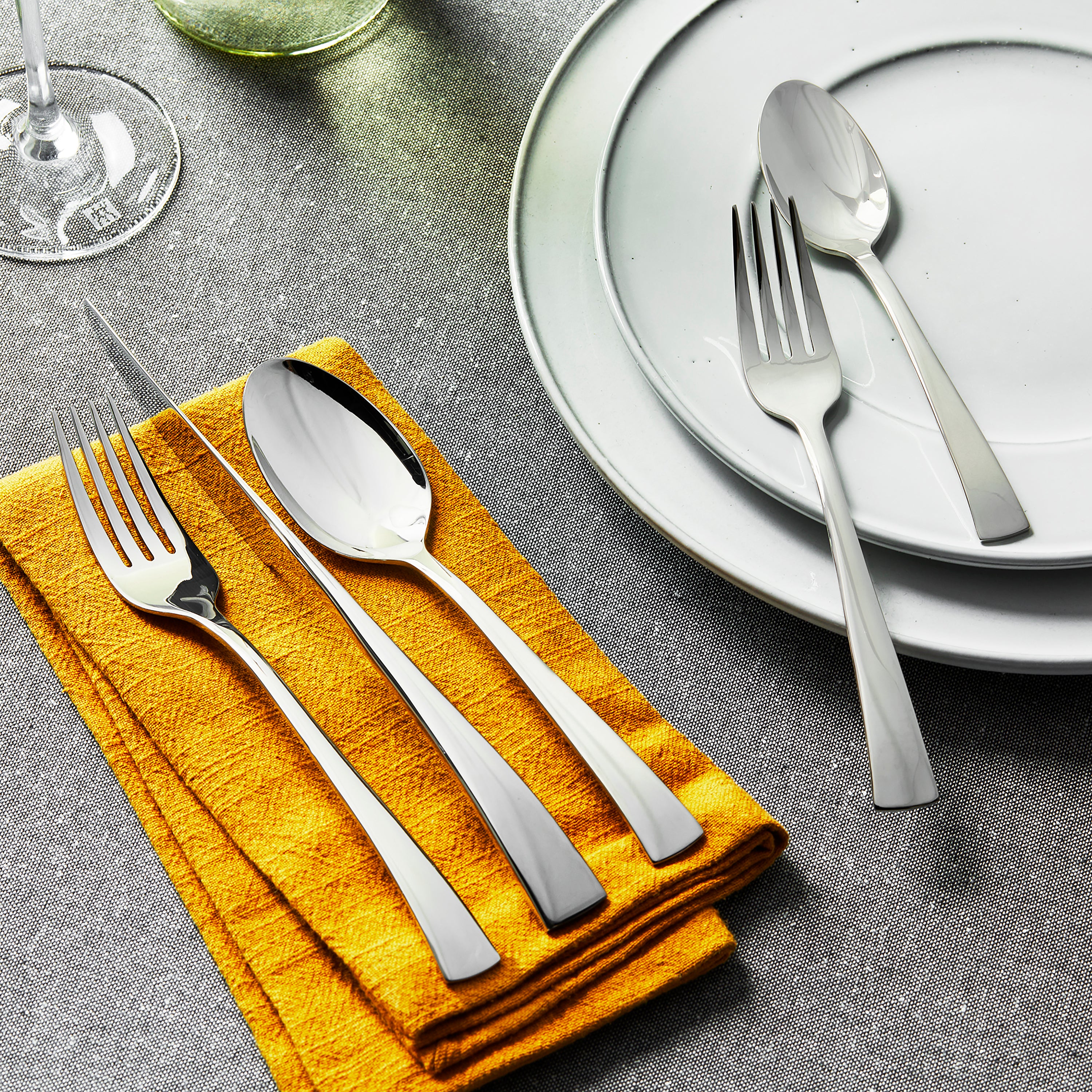 Zwilling Bellasera 45 Piece Stainless Steel Flatware Set, Polished - Image 2