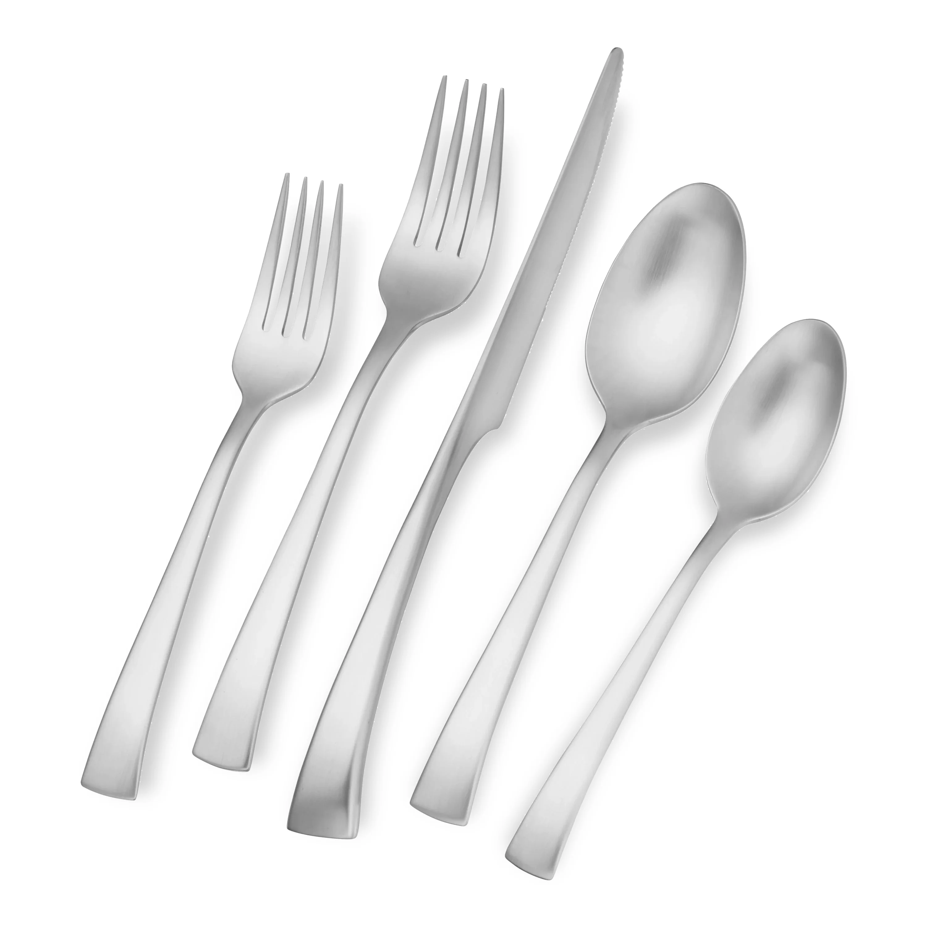 Zwilling Bellasera 45 Piece Stainless Steel Flatware Set, Satin Finish - Image 3