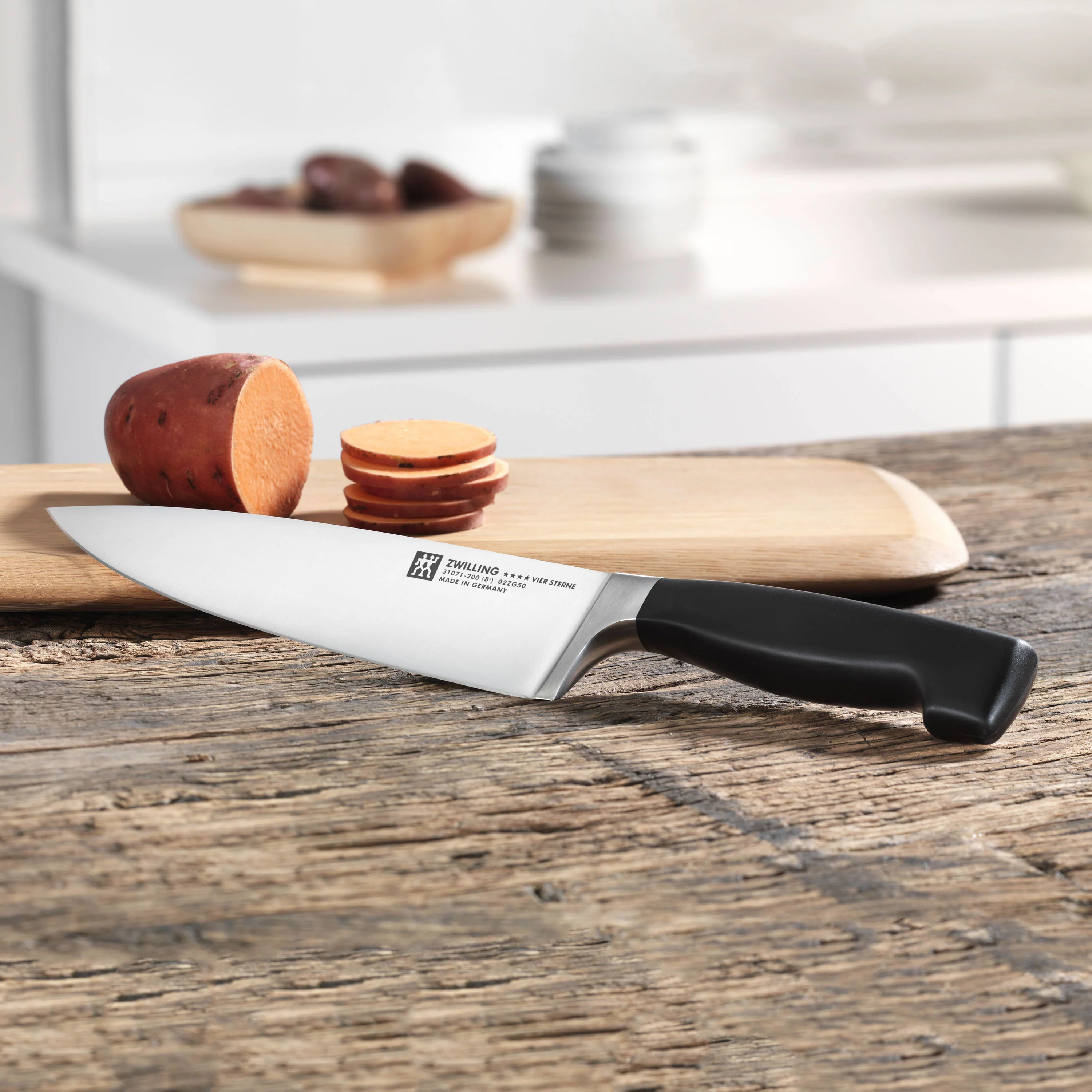 Zwilling Four Star 8" Chef's Knife - Image 6