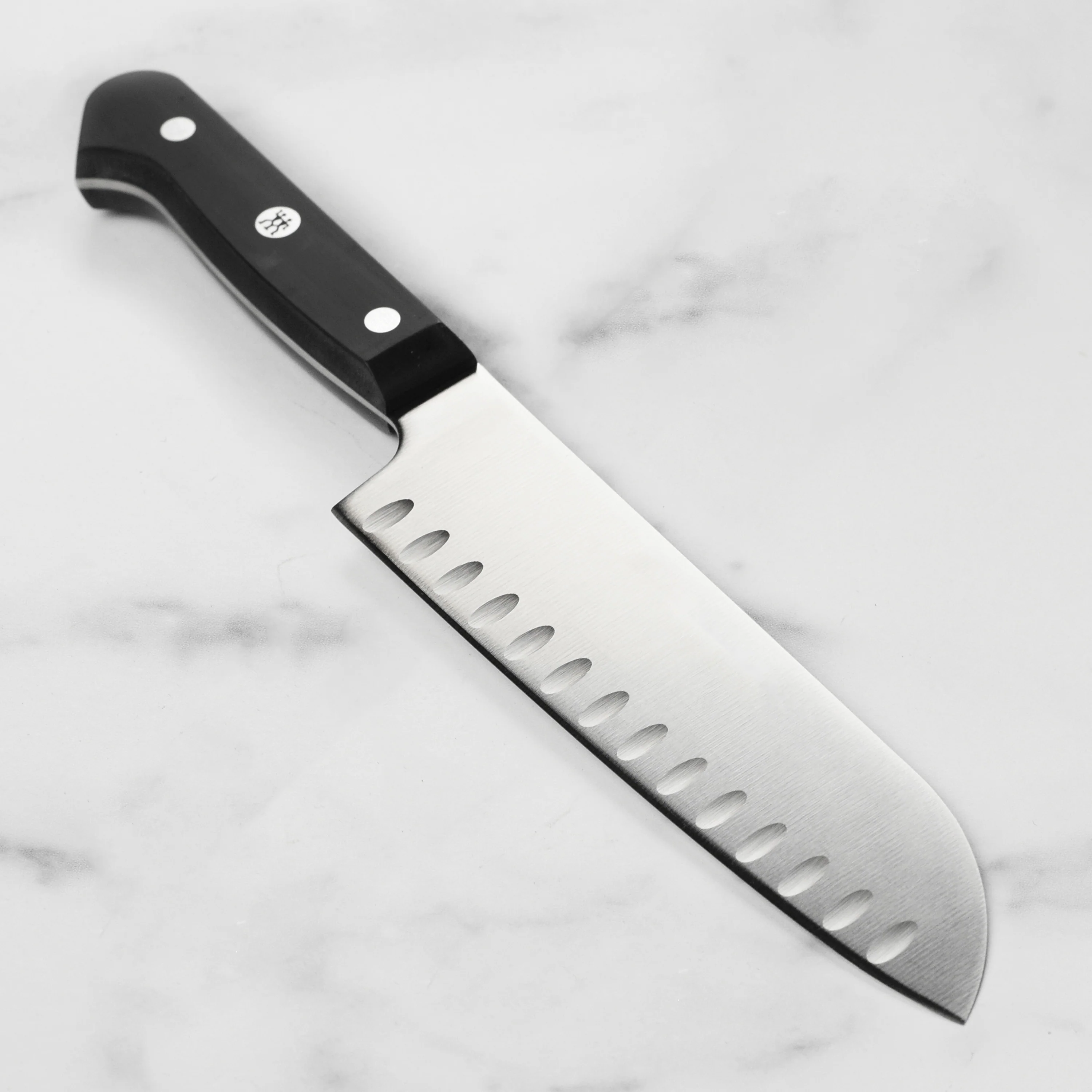 Zwilling Gourmet 7" Hollow Edge Santoku Knife - Image 5