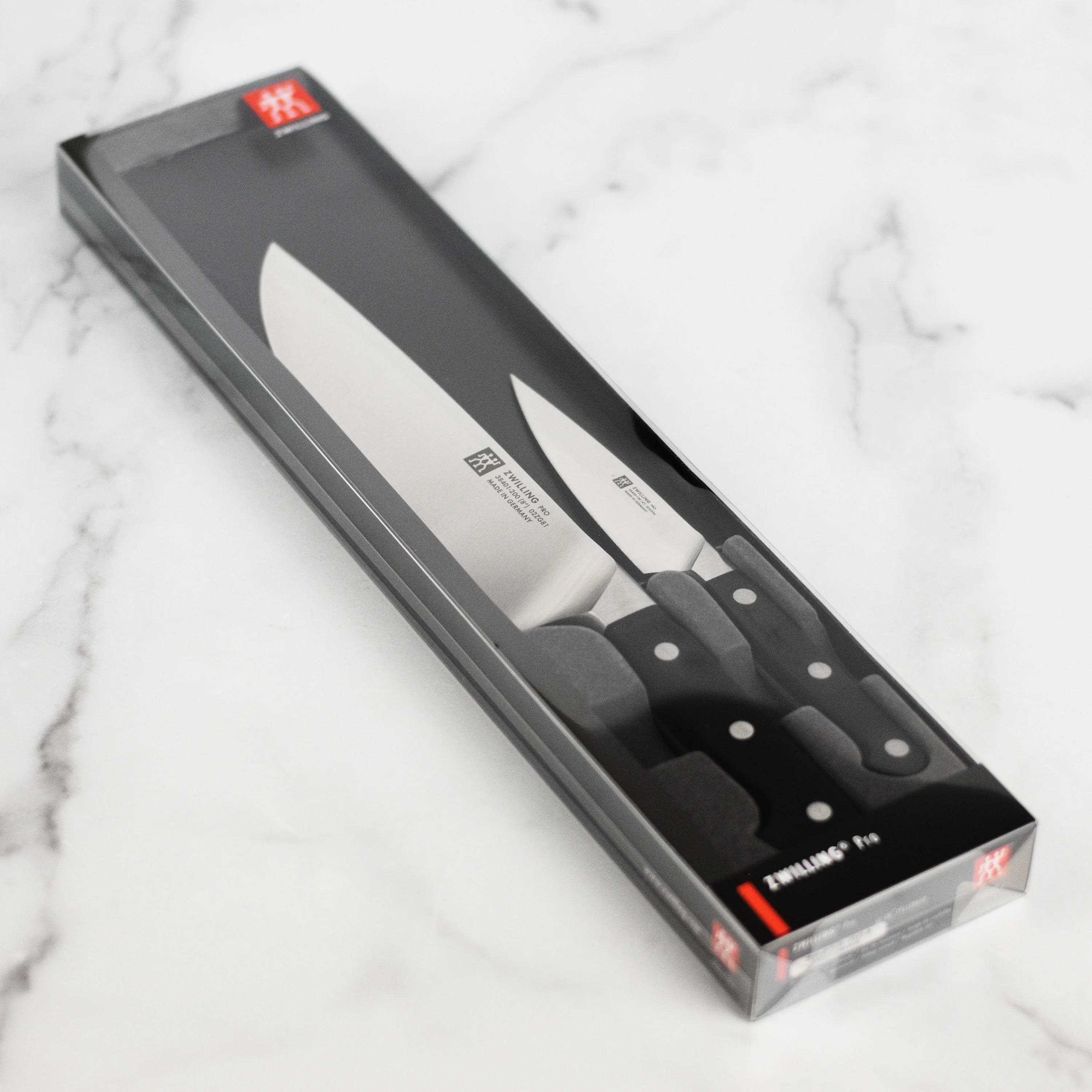 Zwilling Pro 2 Piece Chef's & Paring Knife Set - Image 6