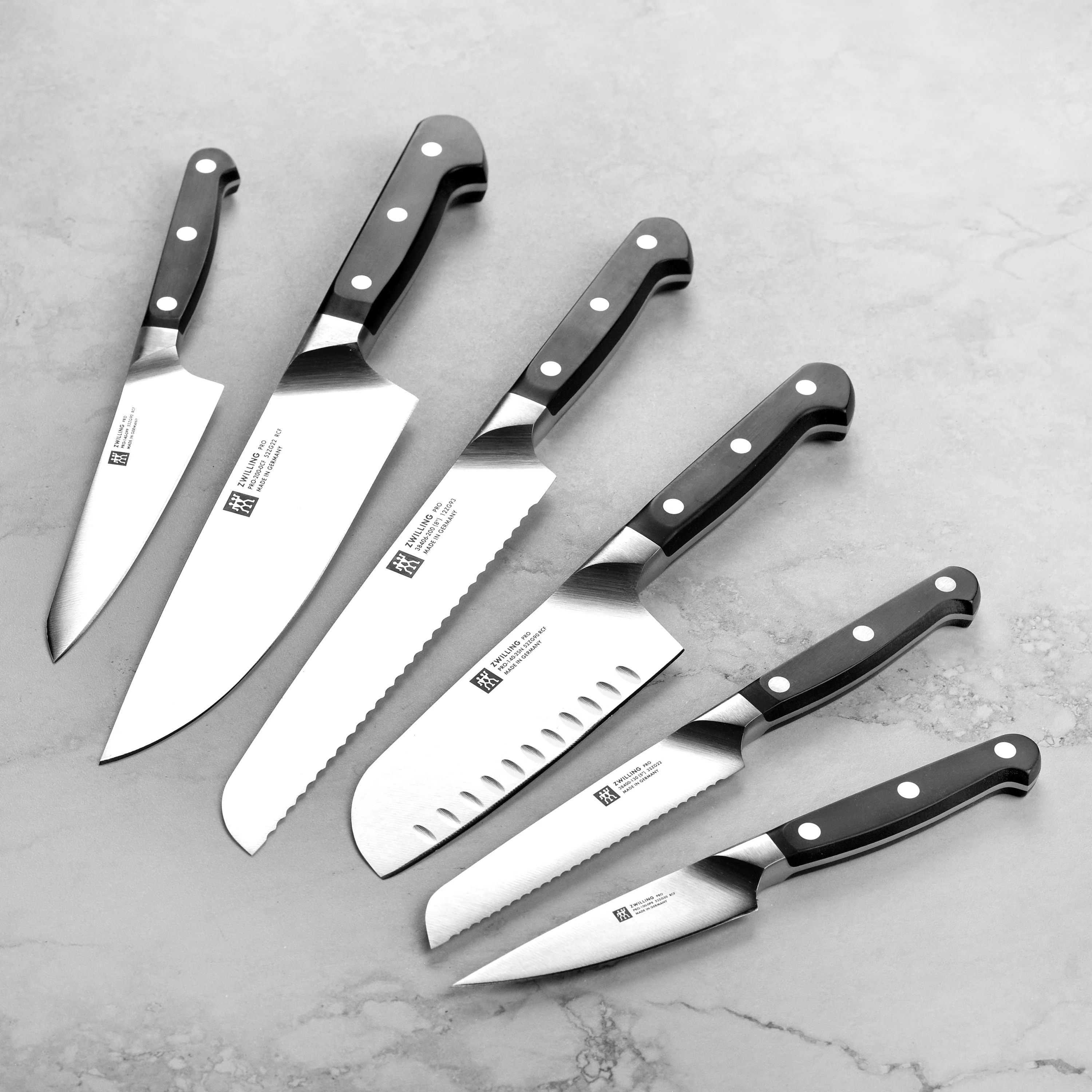 Zwilling Pro 9 Piece In-Drawer Knife Set - Image 2