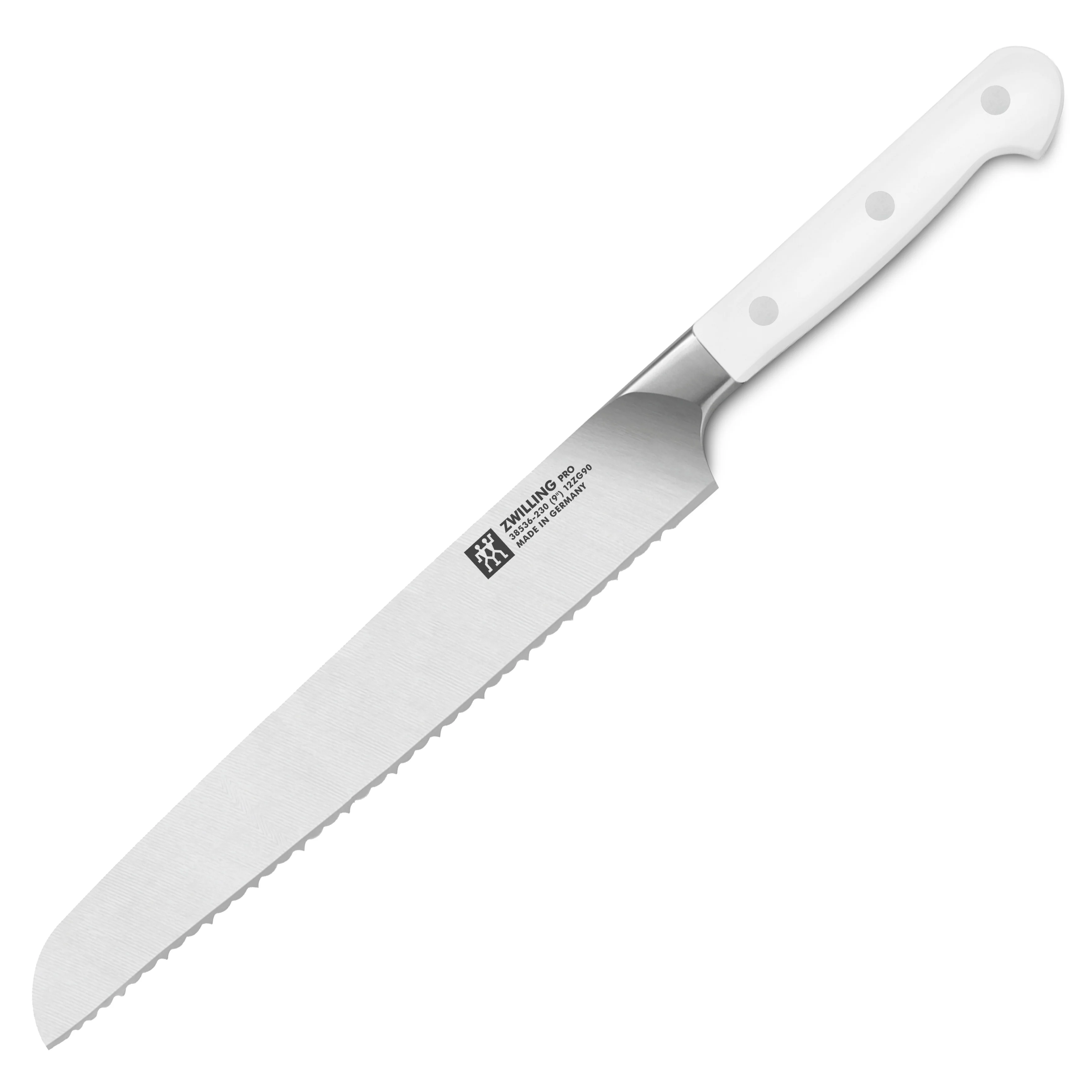 Zwilling Pro Le Blanc 9" Bread Knife with Z15 Serration - Image 4