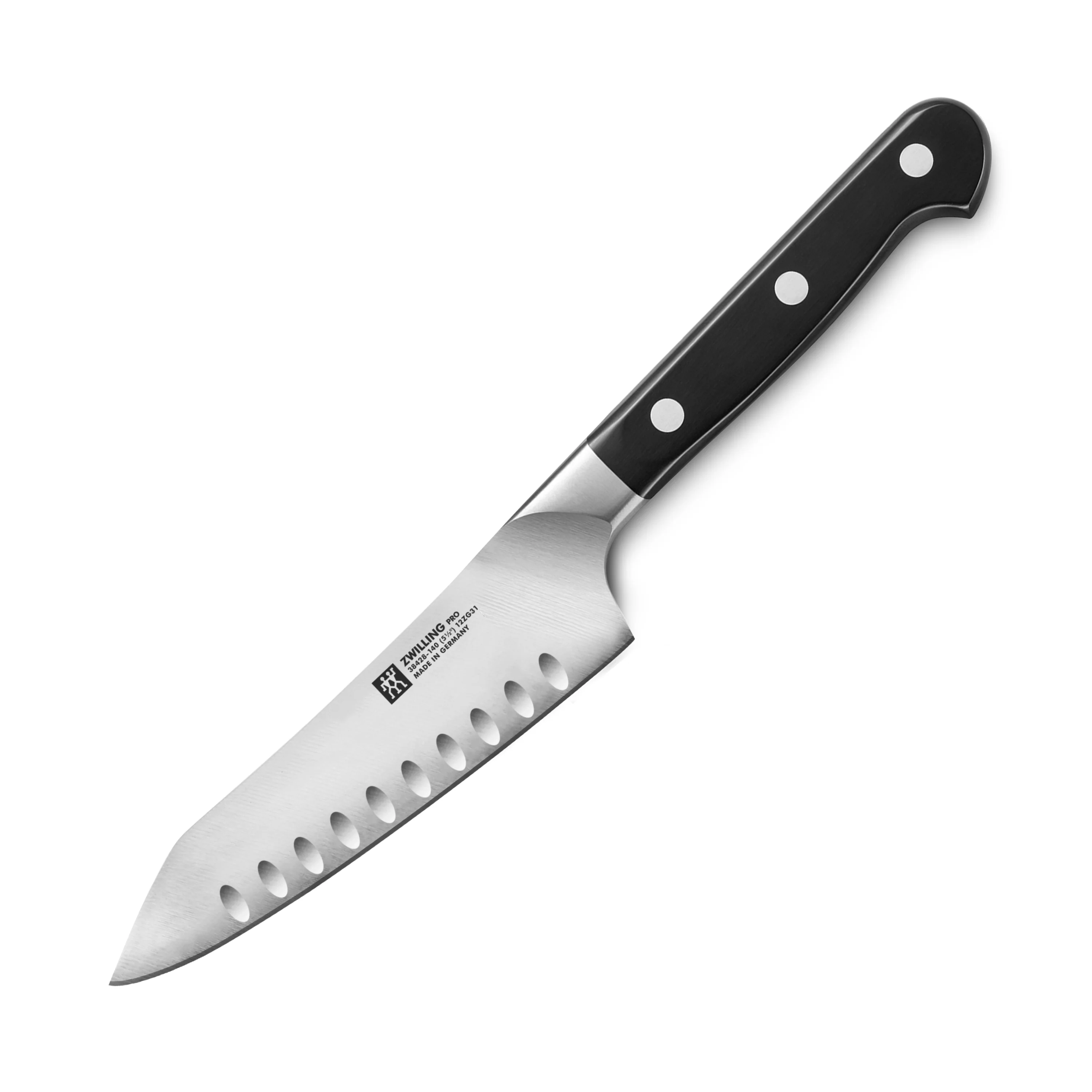 Zwilling Pro 5.5" Hollow Edge Rocking Santoku Knife - Image 4