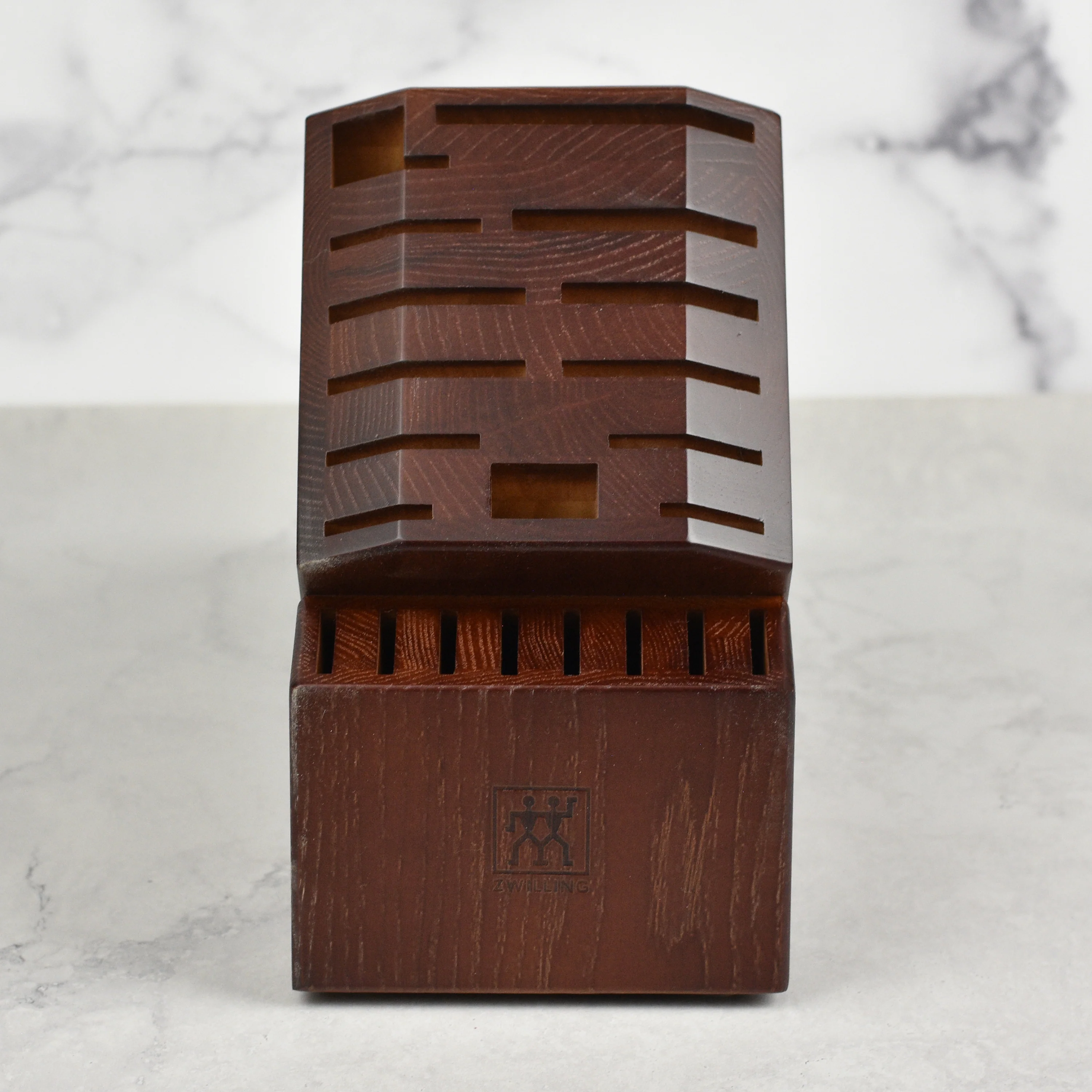 Zwilling Pro 21 Slot Walnut Knife Block - Image 6