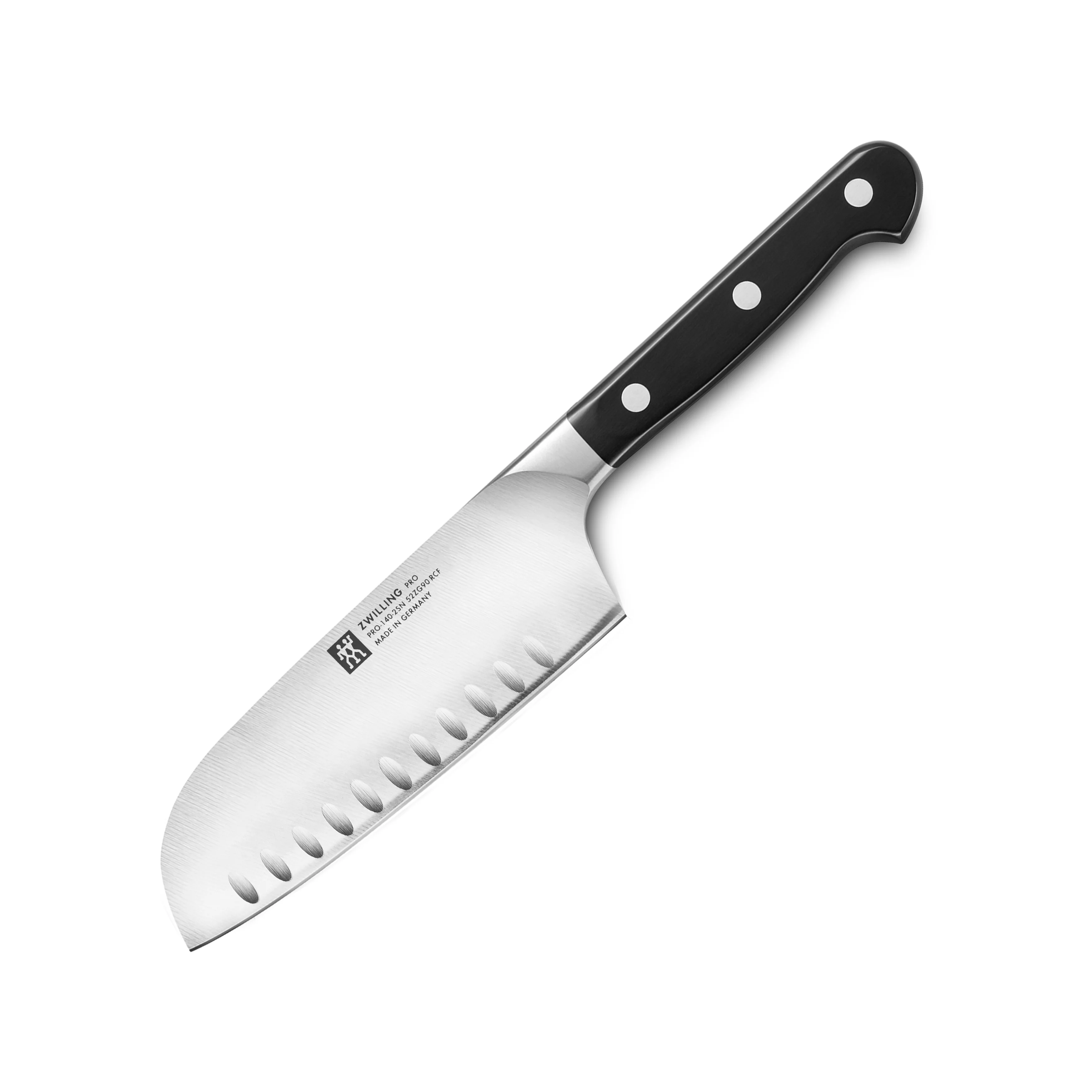 Zwilling Pro 5.5" Hollow Edge Wide Santoku Knife - Image 7