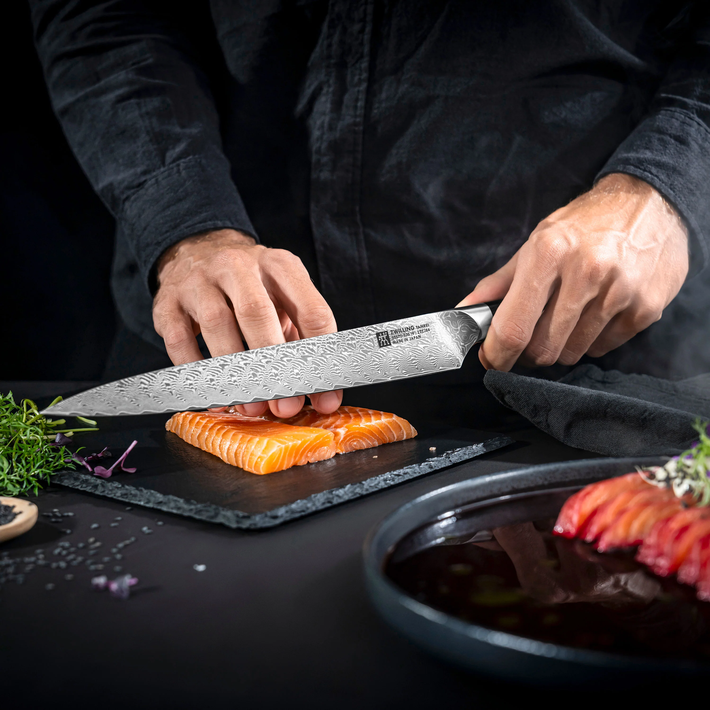 Zwilling Tanrei 9" Slicing Knife - Image 3